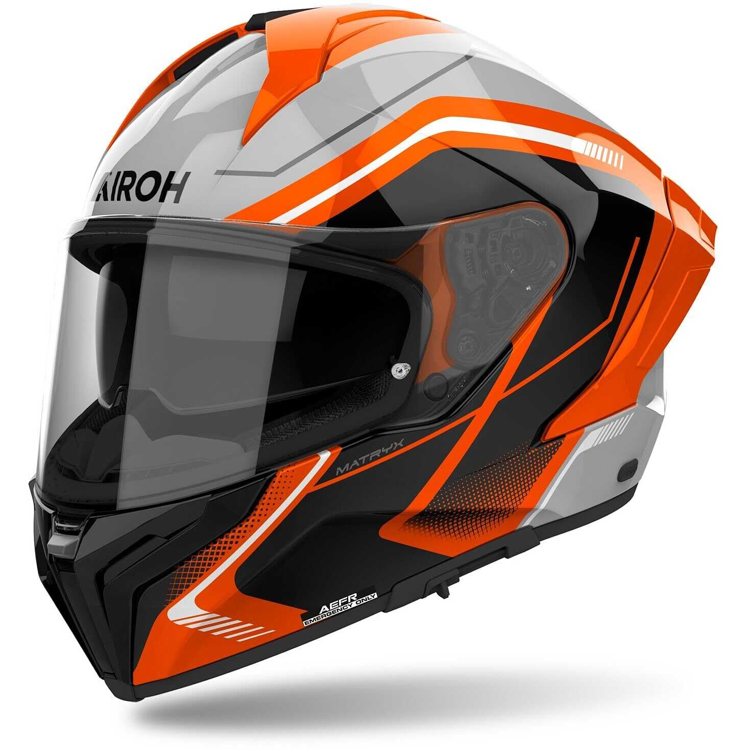 AIROH MATRYX WIDE ORANGE GLOSS XS von AIROH