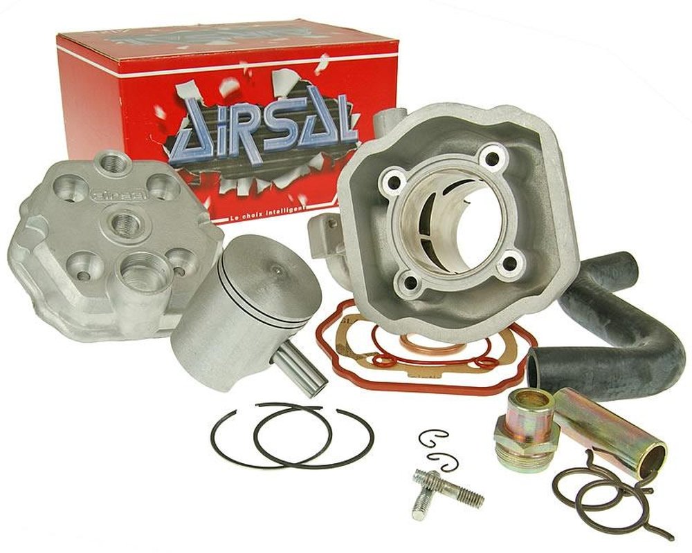 Zylinderkit Airsal Racing 70cc (T6) für Peugeot, Speedfight 2 LC WASSER, 1 50 von AIRSAL