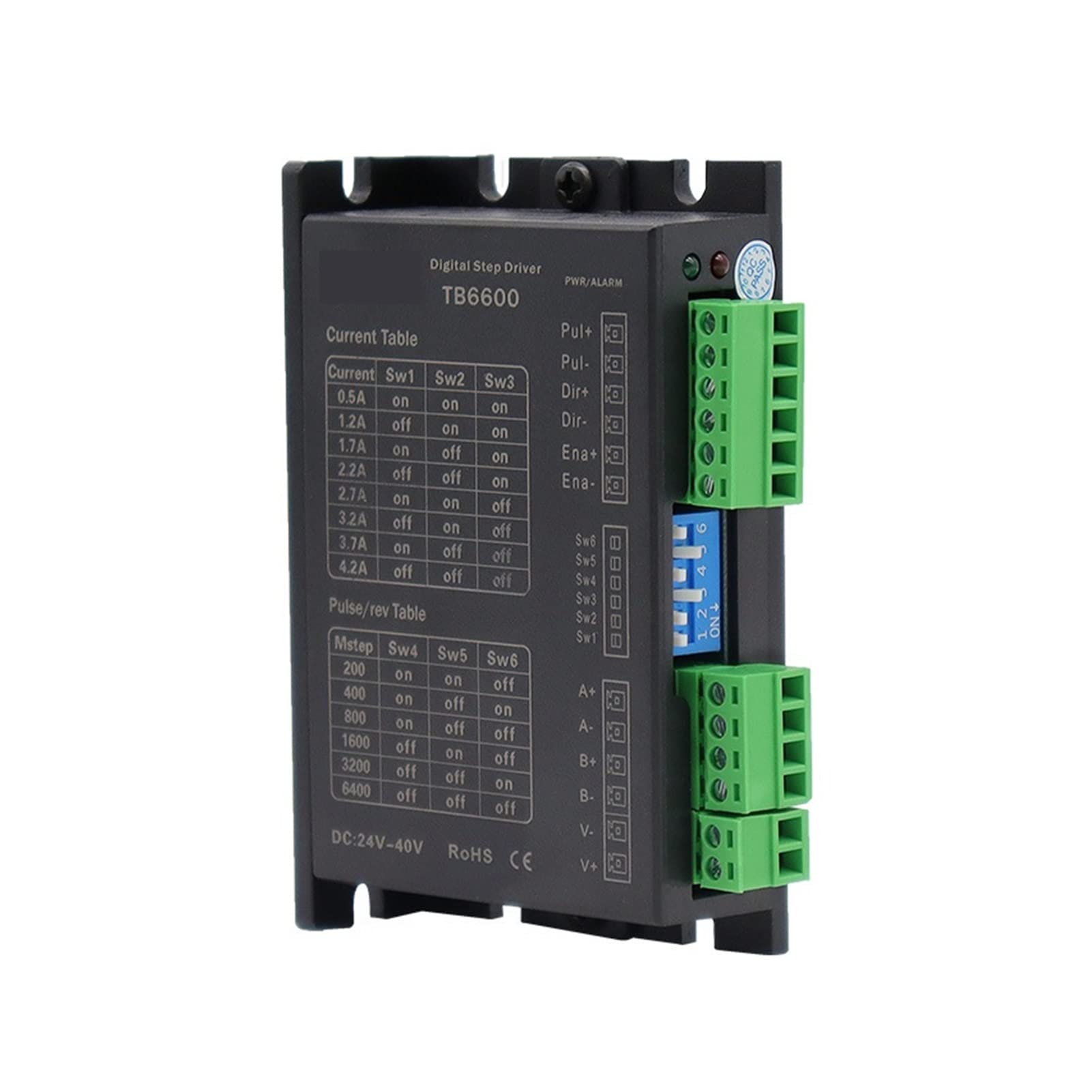 Leistungstransformator, 20 42 57 Zwei-Phasen-Steppermotor TB6600 Treiber -Upgrade -Version Controller Mikromotor von AIRYSSFU