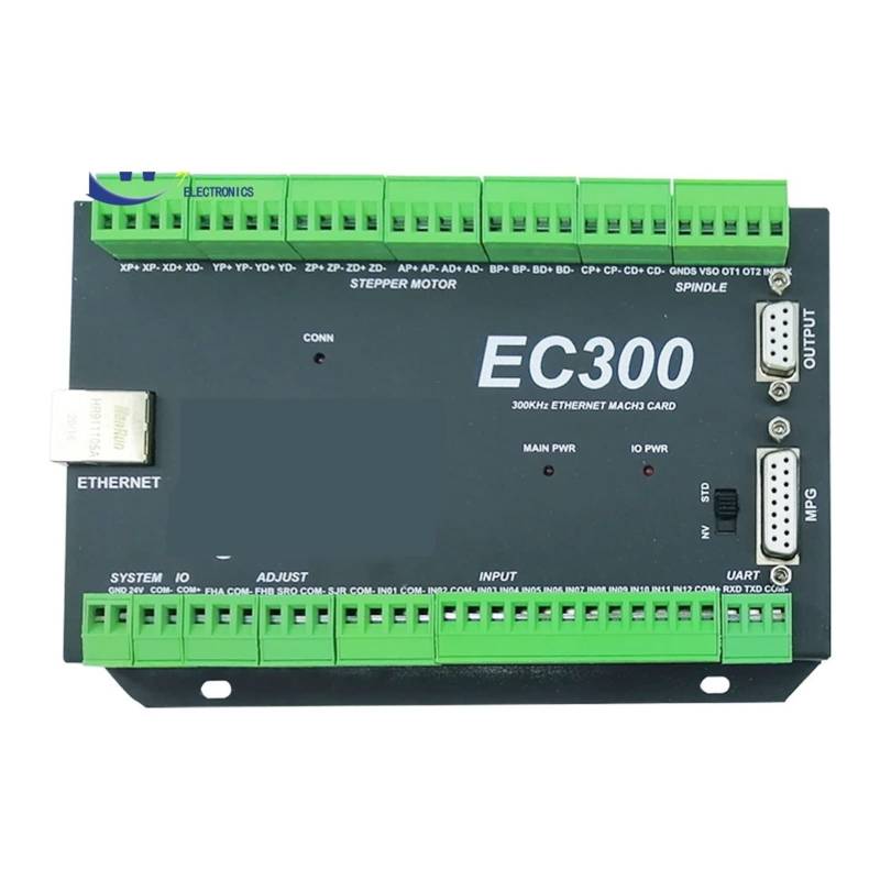 Leistungstransformator, Aktualisierung EC300 CNC Fräsmaschine Ethernet CNC Controller 3/4/5/6 Achsenbewegungsscheibe(3AXIS) von AIRYSSFU