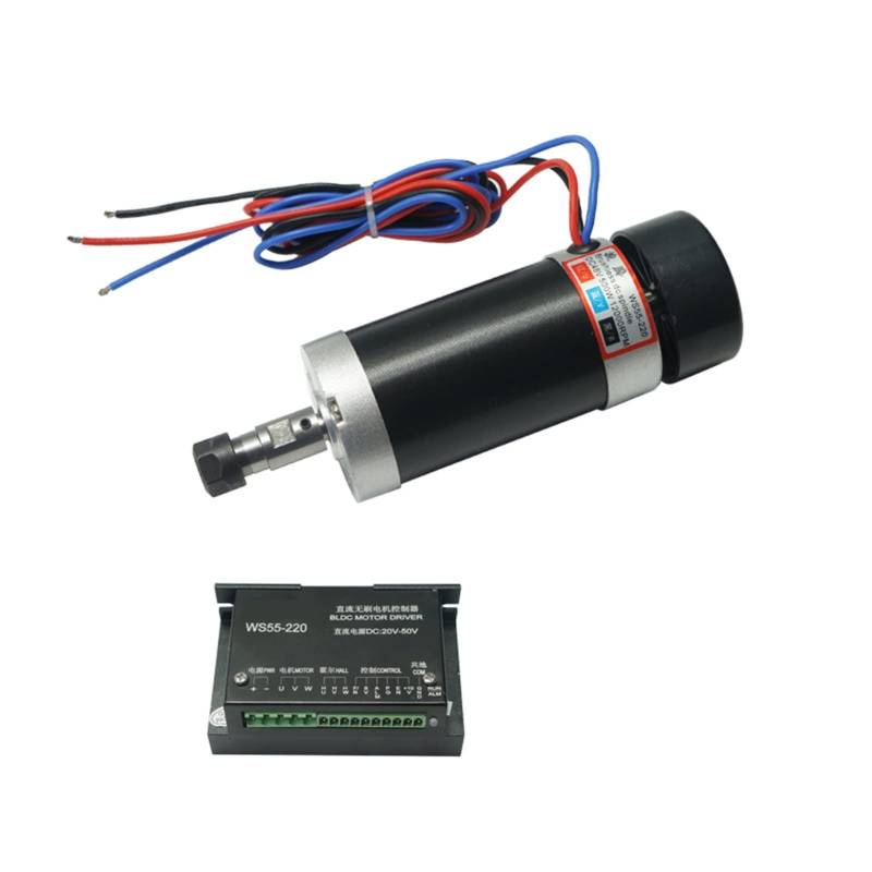 Leistungstransformator, Bürstenlos 50 0W DC Spindel CNC Maschinenrouter 5 5mm Klemme Stepper Motor Treiber Stromversorgung 3.175 mm CNC -Werkzeuge(Spindle-driver) von AIRYSSFU