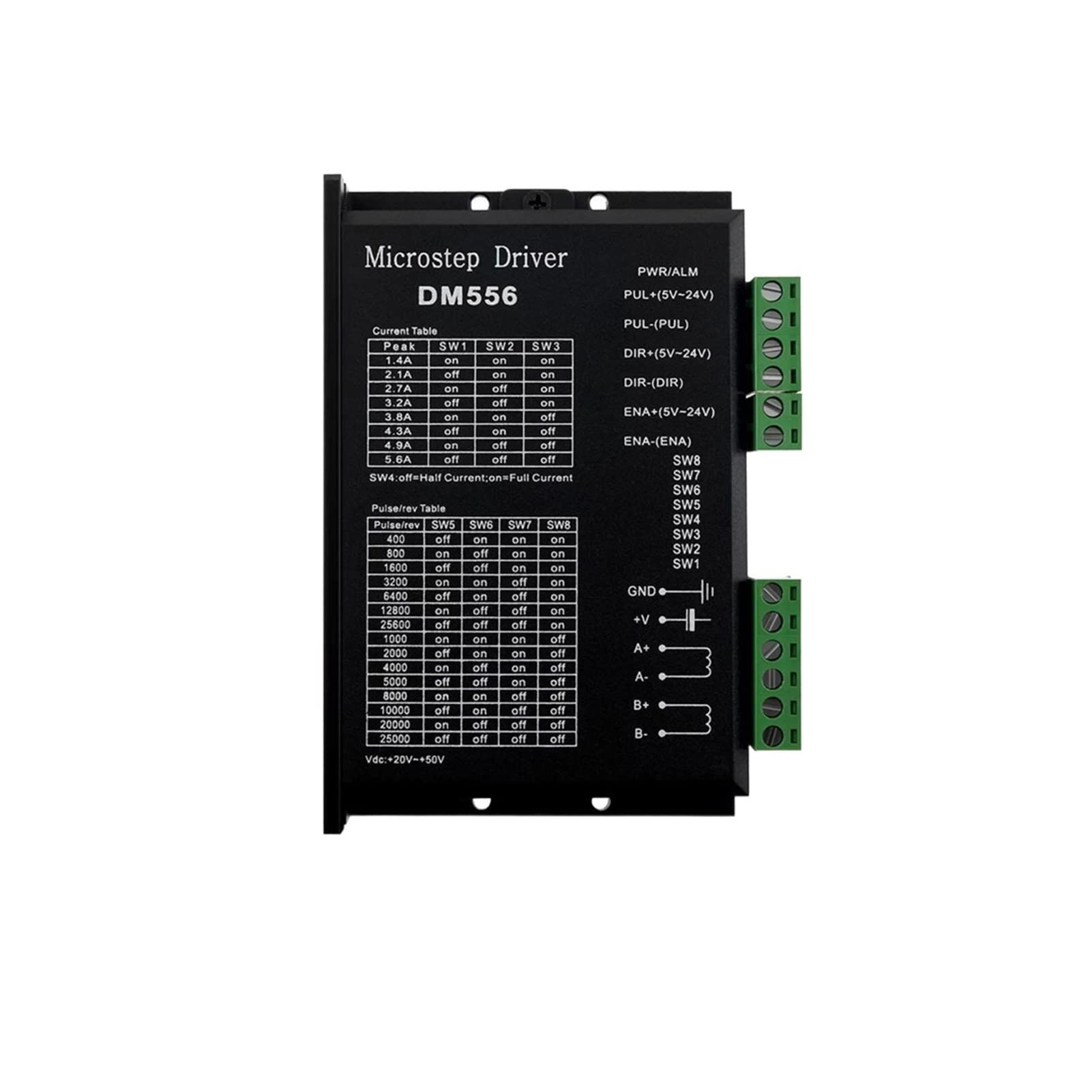 Leistungstransformator, DM556 Digital-Schrittmotor-Treiber 2 Phase 5.6A for 57 86 Nema23 nema34. Stepper Motor Controller ersetzen tb6600 von AIRYSSFU