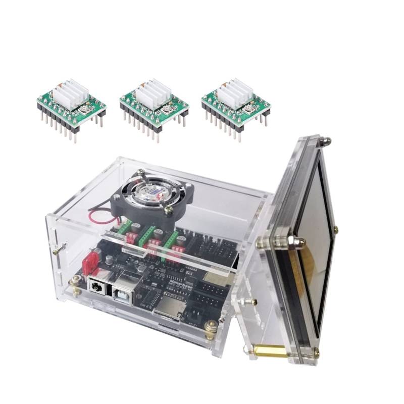 Leistungstransformator, Dlc32 3. 2Bits. CNC Offline-Controller TS35-R V2.0 LCD CNC3018 3020 Upgrade-Kits zum Schneiden von Markierungsmaschinen(Kit3) von AIRYSSFU