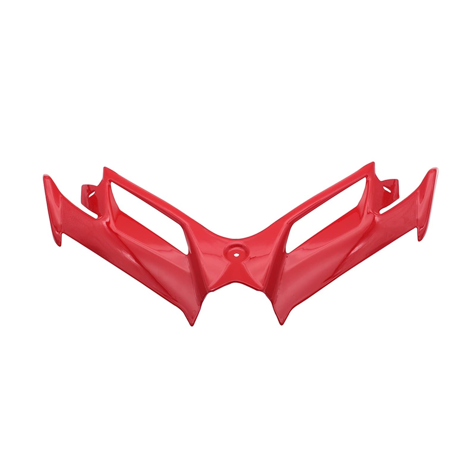 AISEER Kompatibel Mit Ninja 300 Kompatibel Mit Ninja 250 Kompatibel Mit Kompatibel Ninja300/250 2013-2017 Motorradzubehör Pneumatic Tail Spoiler Protector Frontverkleidung(Rosso) von AISEER