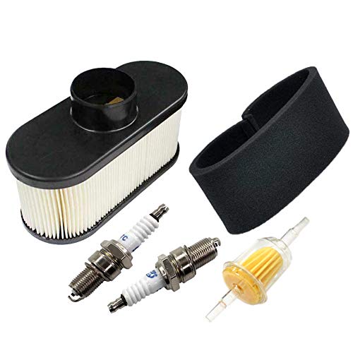 AISEN Service Kit Luftfilter Zündkerze Benzinfilter für Kawasaki FR651V FR730V FS481V FS691V FS730V FR541 FR691V Ersetzt Kawasaki 11013-7047 11013-7049, 11013-0726 von AISEN