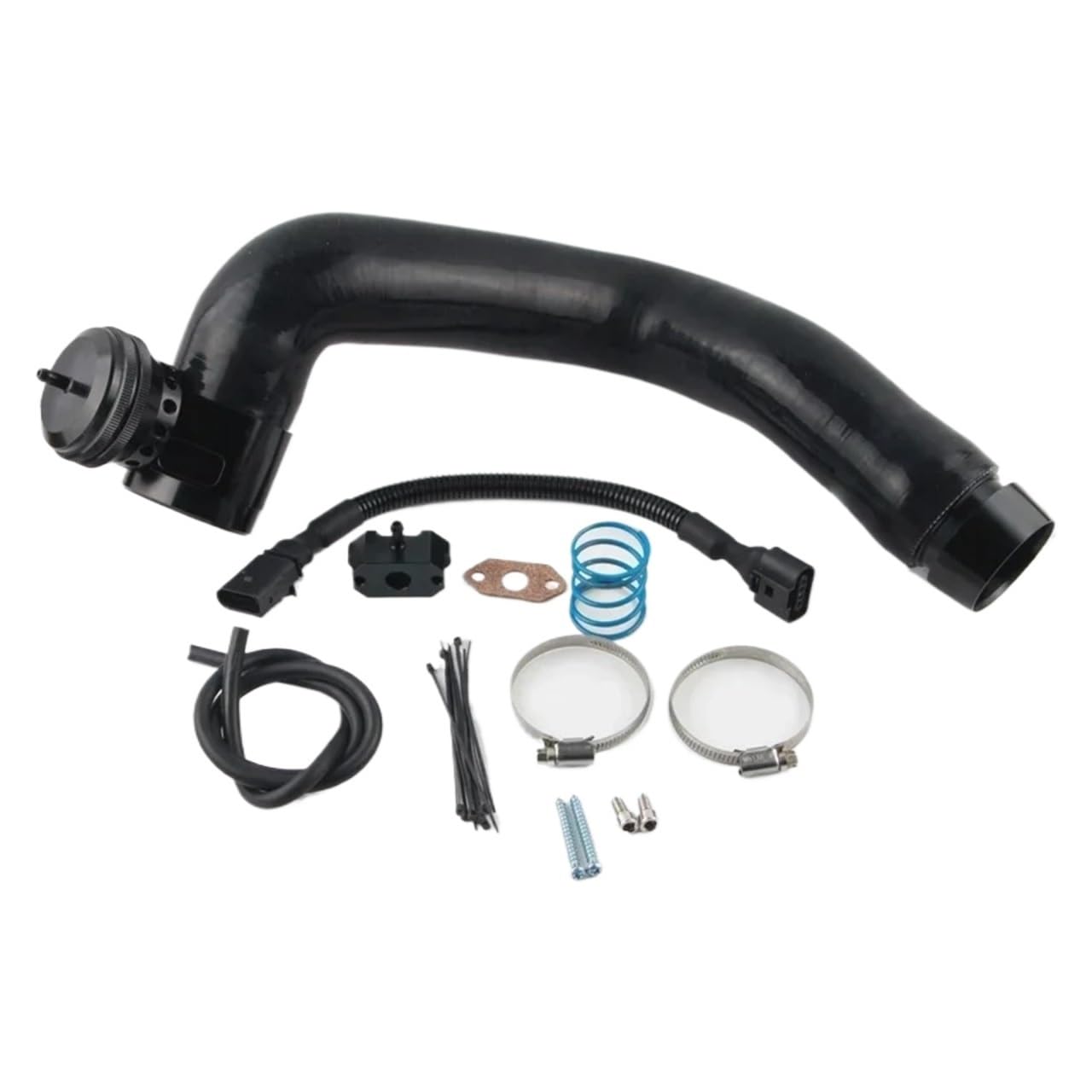 Auto Ansaugrohr Für Skoda Für Fabia 1.0 Für Tsi Für Rapid Auto Air Intake Turbo Dump Blow Off Ventil Lufteinl(Black Hose) von AJHJET