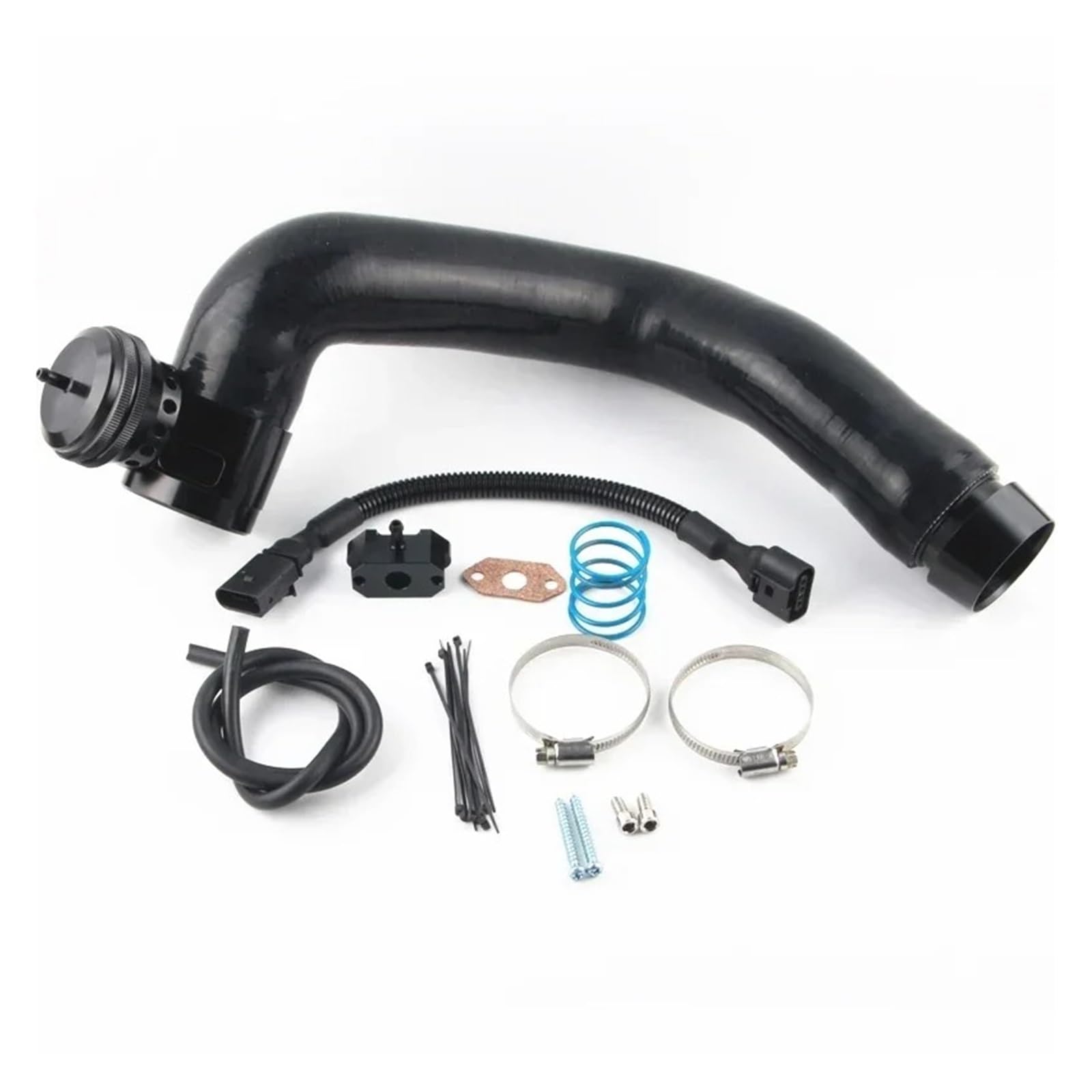 Auto Ansaugrohr Für Vw Für Polo Für Skoda Für Fabia Für Rapid Für Sitz Für Ibiza 10 Für TSI Auto Air Intake Turbo Dump Blow Off Ventil Lufteinl(Black Hose) von AJHJET