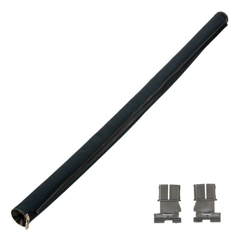 Auto Sonnenschutz Vorhang Rollo 1K9877307B Auto-Schiebedach-Sonnenschutz-Vorhangabdeckungs-Rollenmontageclip Für VW Für Golf Für Jetta Für Tiguan Für Passat 2007-2014 2015 2016 2017(Schwarz) von AJHJET