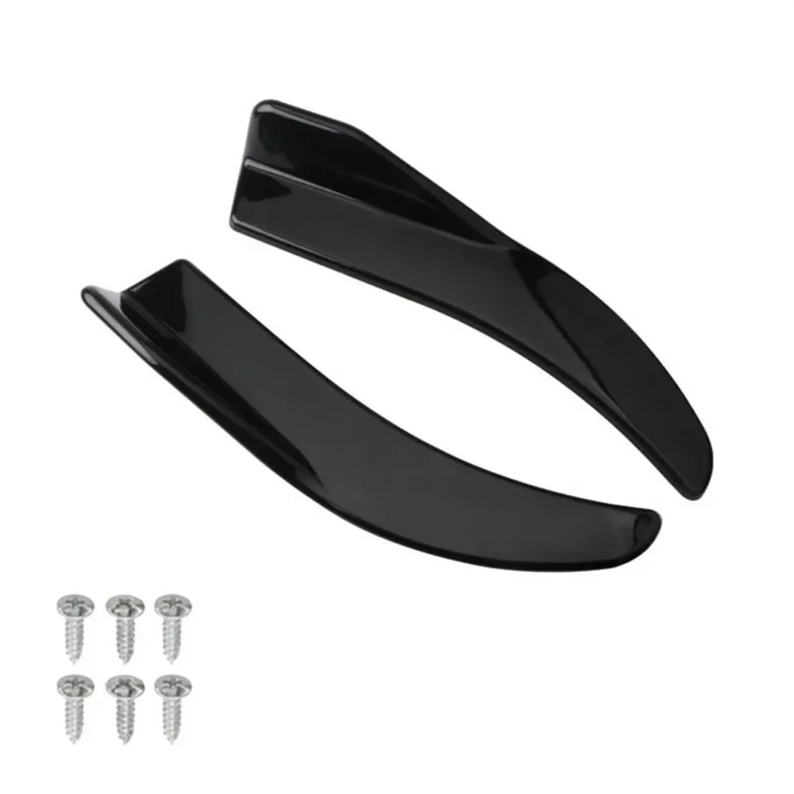 Automotive Seitenschweller 1 Paar Auto Bumper Spoiler Vorne/Hinten Lip Anti-kollision Universal Auto Seite Rock Auto Seitenschweller von AJHJET