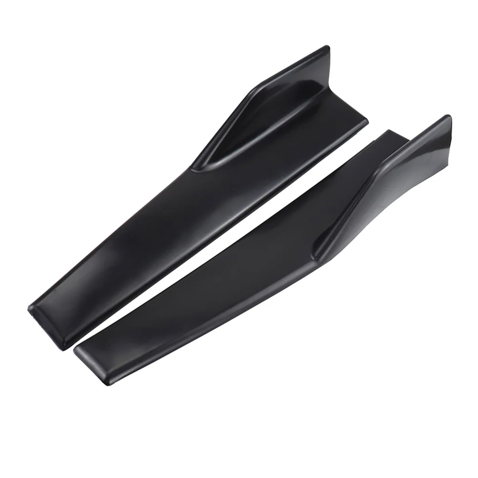 Automotive Seitenschweller 2 Teile/satz Auto Widebody Seitenschweller Splitter Kit Modifizierte Seitenschweller Rocker Anti-Scratch Winglet Flügel Stoßstange 45cm Universal Auto Seitenschweller(45mm m von AJHJET