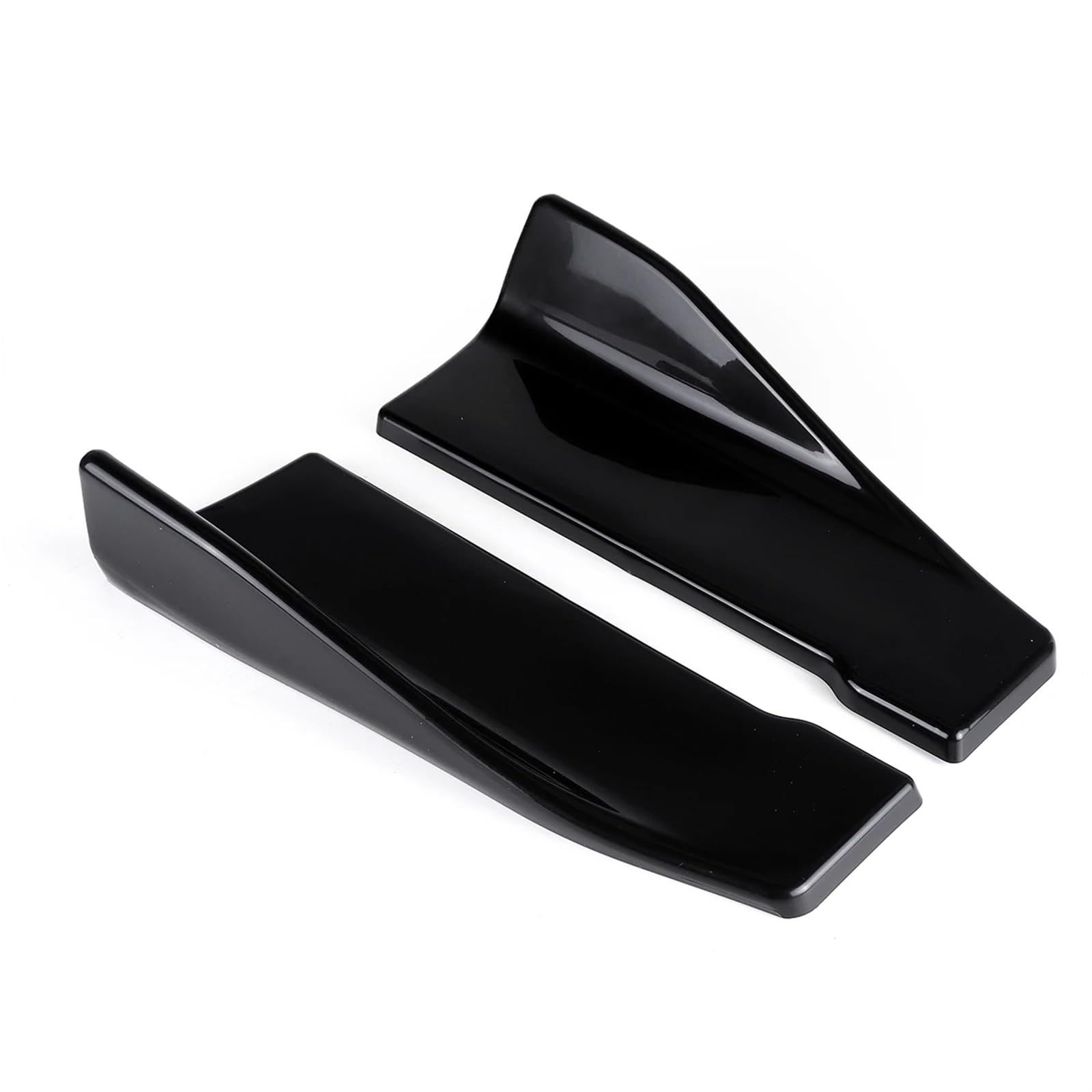 Automotive Seitenschweller 35cm Seitenschwellerverlängerung Winglet Schürzen Guards Für Mitsubishi Für Lancer Für EVO 10 2008 2009 2010 2011 2012 2013 2014 2015 2016 2017 Auto Seitenschweller(Schwarz) von AJHJET