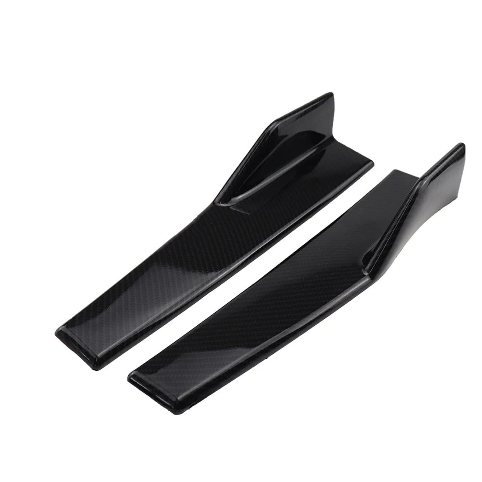 Automotive Seitenschweller 45cm Seitenschweller-Winglet-Erweiterungs-Bodykit Für F30 F31 320i 328i 330i 335i 340i 316d 2012 2013 2014 2015 2016 2017 2018 2019 Autozubehör Auto Seitenschweller(Kohlefas von AJHJET