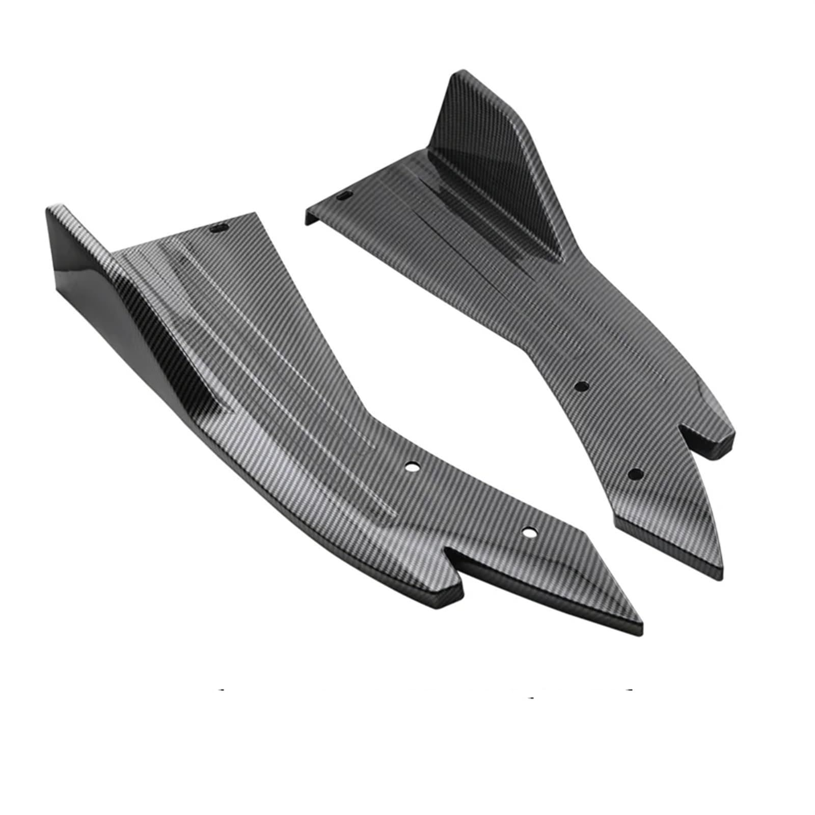 Automotive Seitenschweller Auto Heckstoßstange Diffusor Splitter Spoiler Canards Seitenschweller Abdeckung Für E90 E46 F20 Auto-Tuning-Zugang Auto Seitenschweller(Kohlefaser) von AJHJET