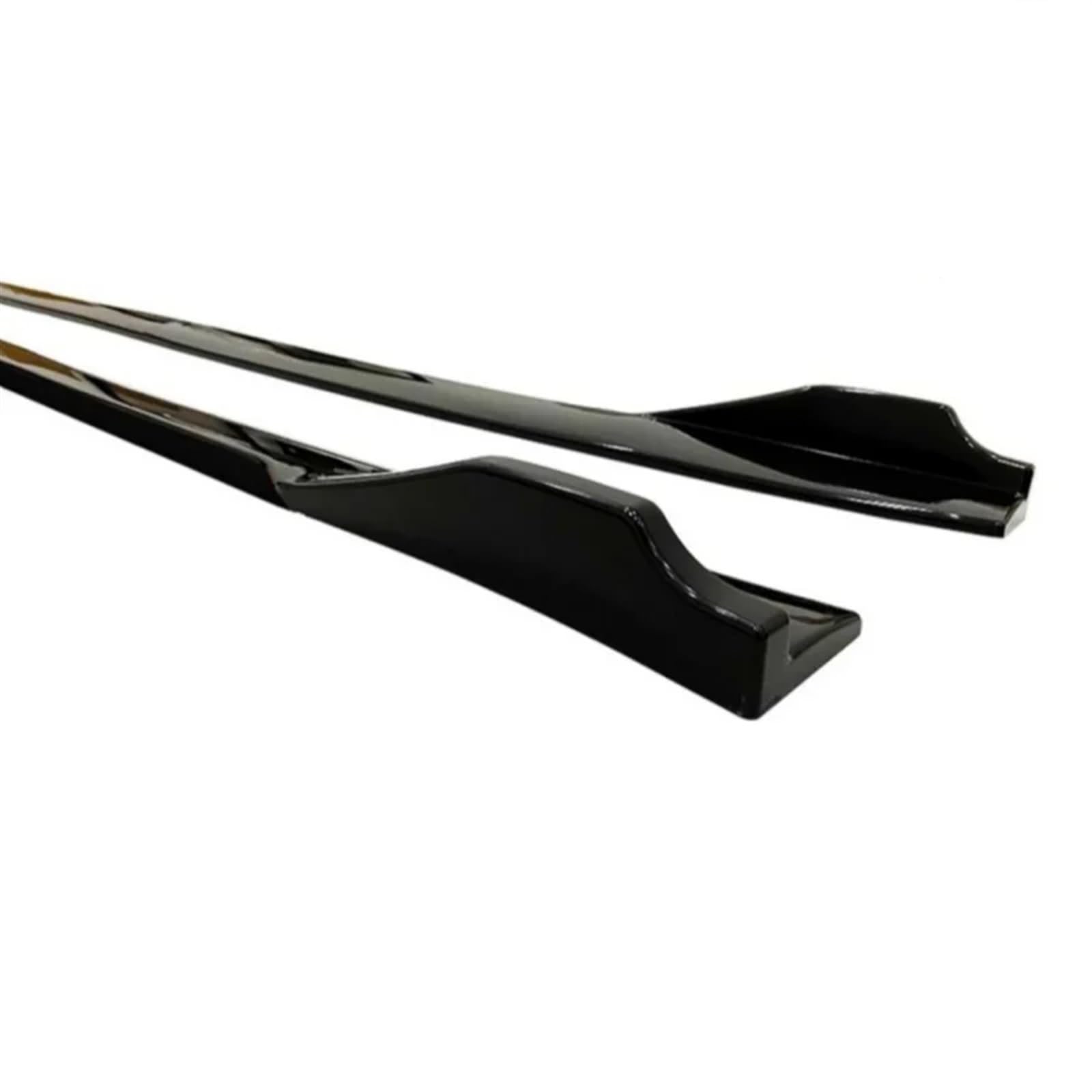 Automotive Seitenschweller Für VW Für EOS 2006 2007 2008 2009 Auto Seitenschweller Rocker Splitter Winglet Wing Stoßstangenlippe 2 Stück 86 cm Autozubehör Fiber Look Auto Seitenschweller von AJHJET