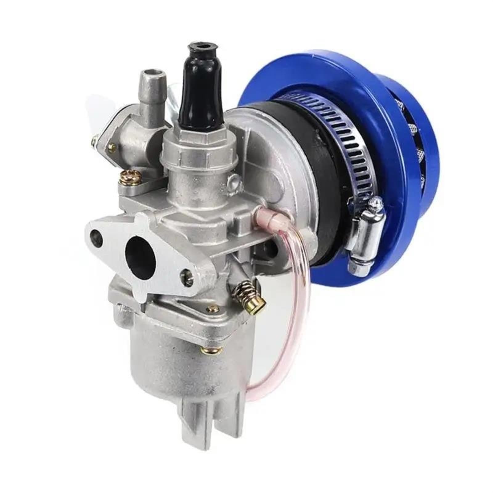 ErsatzVergaser Für 47cc 49cc Für Mini Quad ATV Dirt Pocket Bike Motorrad Motor Carb Vergaser Mit Luftfilter 2 Hub Motor Vergaser(Blau) von AJHJET