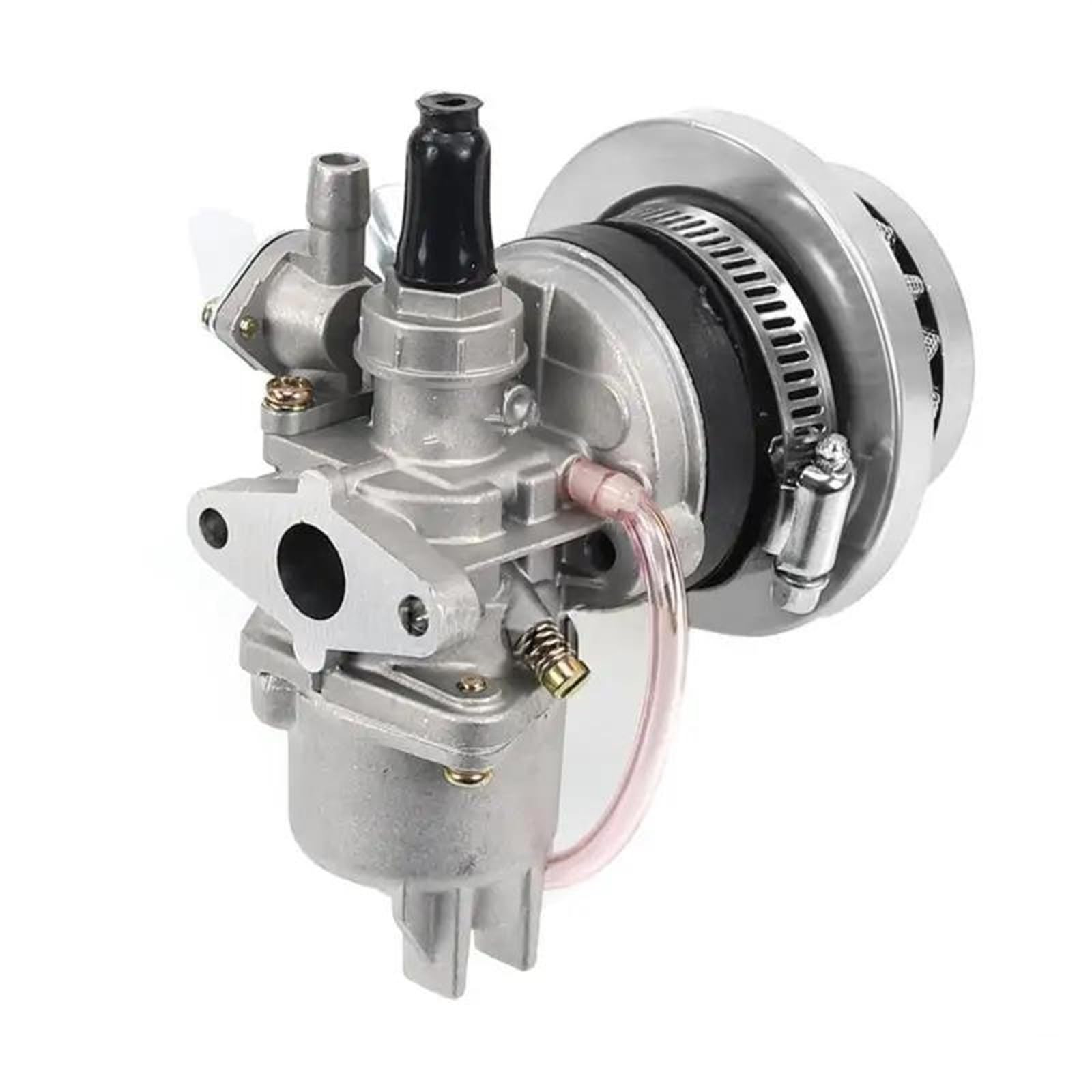 ErsatzVergaser Für 47cc 49cc Für Mini Quad ATV Dirt Pocket Bike Motorrad Motor Carb Vergaser Mit Luftfilter 2 Hub Motor Vergaser(Silber) von AJHJET