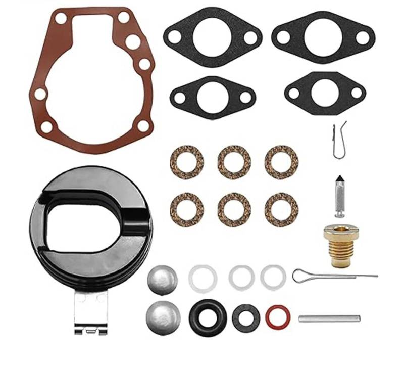 ErsatzVergaser Für OMC Für Johnson 2-Takt Motoren 1,5 2 3 5 5,5 6 7,5 10 15 18 20 HP 0382045 0382047 18-7043 Vergaser Reparatur Kit 0439071 Motor Vergaser von AJHJET