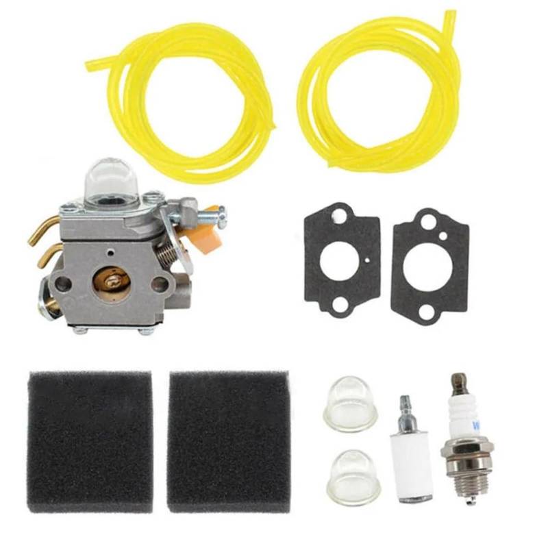 ErsatzVergaser Für Ruixing Für H142R H142A Für Homelite Für Ryobi 26cc Trimmer Garten Reparatur Werkzeuge Rasenmäher Trimmer Zubehör Gras Cutter Vergaser Kit Motor Vergaser von AJHJET