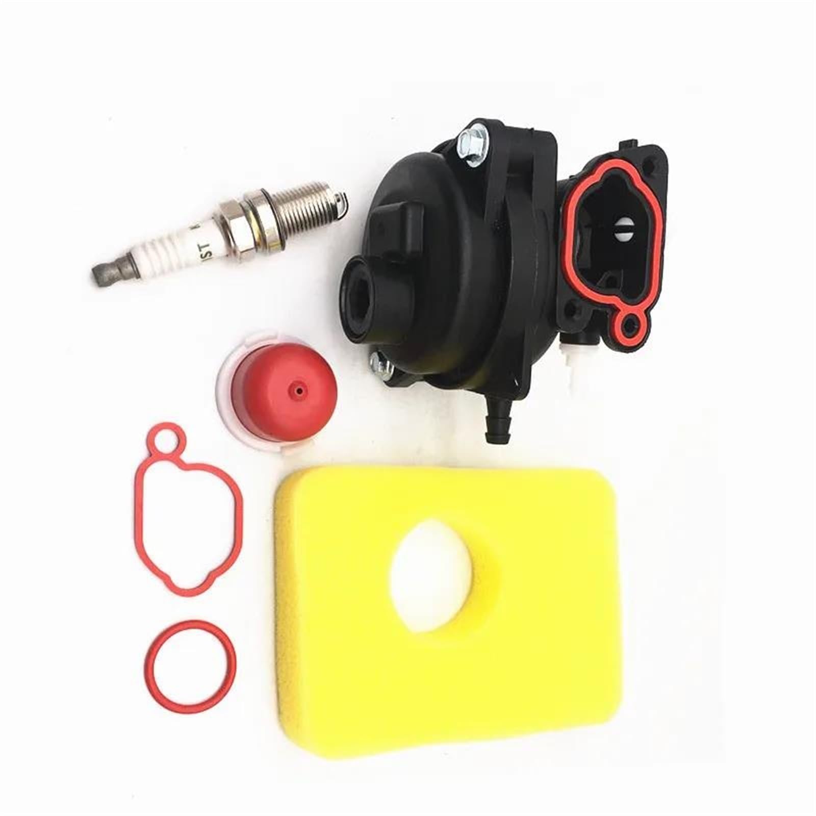 ErsatzVergaser Vergaser 799583,593261 Teile Zubehör Motor Werkzeug Kits Rasenmäher Für Für 21 Für MTD Für Murray 500E 140cc Motor Motor Vergaser(Rot) von AJHJET