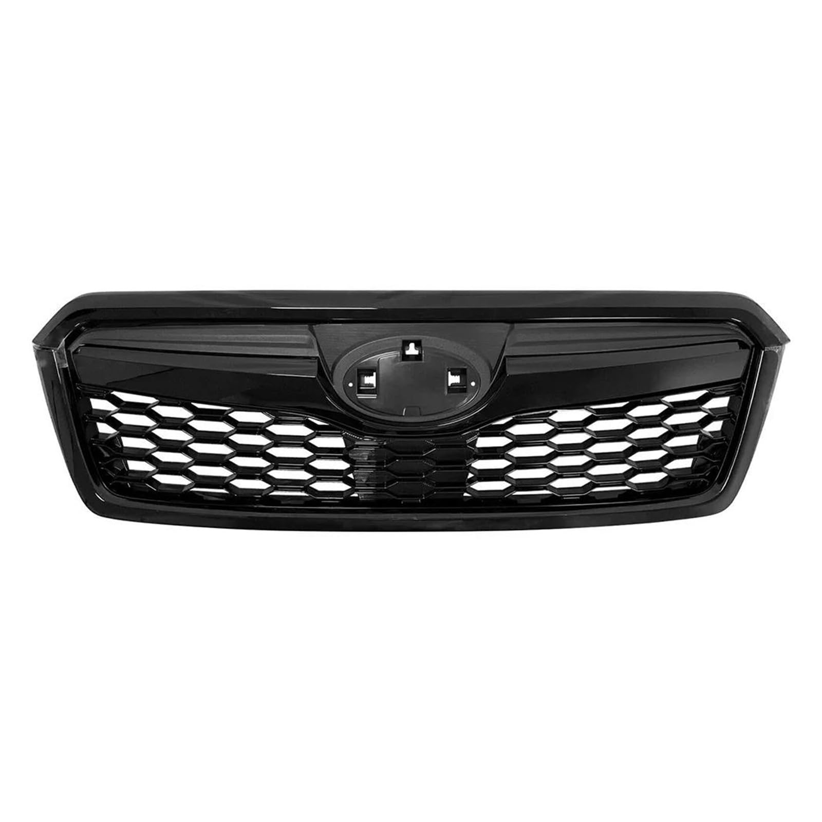 Front Kühlergrille Auto Frontgrill ABS-Glanzschwarzer Kühlergrill Im Sti-Stil Für Subaru Für Forester 2013 2014 2015 2016 2017 2018 Oberer Stoßstangengrill Renngrills von AJHJET