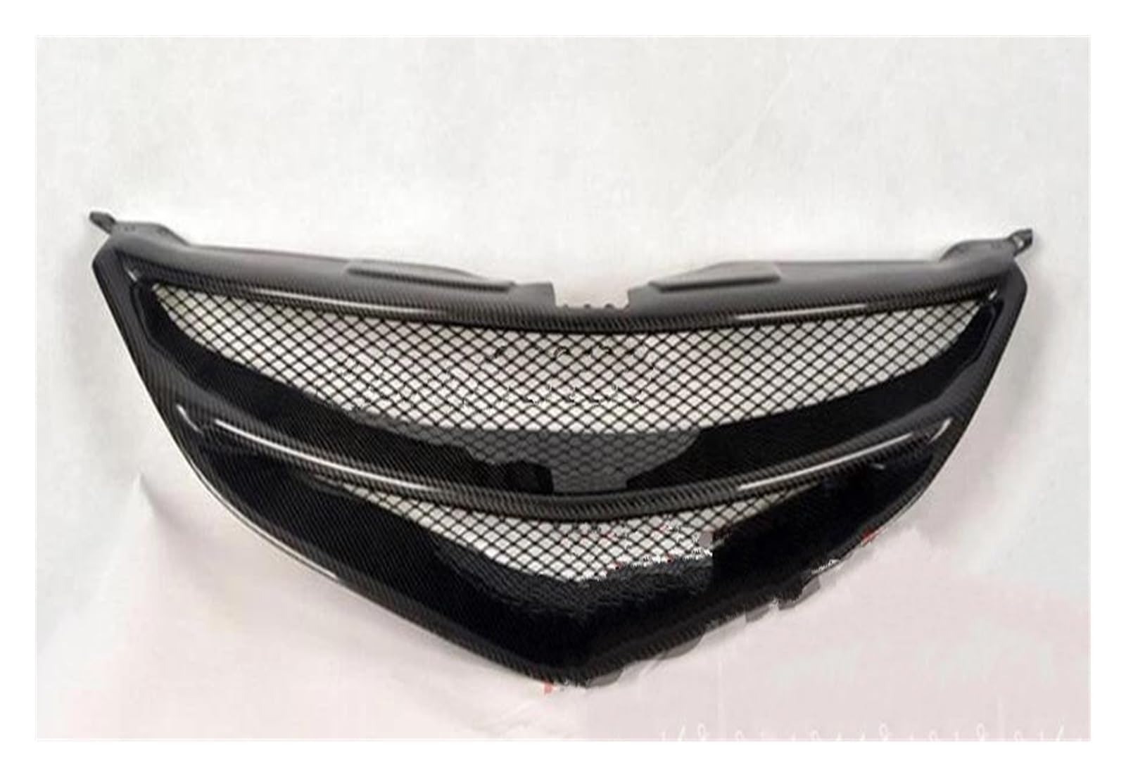 Front Kühlergrille Auto Frontgrill Auto Front Grille Mit Streifen Für Mazda 6 2008-2009 2010 2011 2012 Carbon Fiber Look(B) von AJHJET