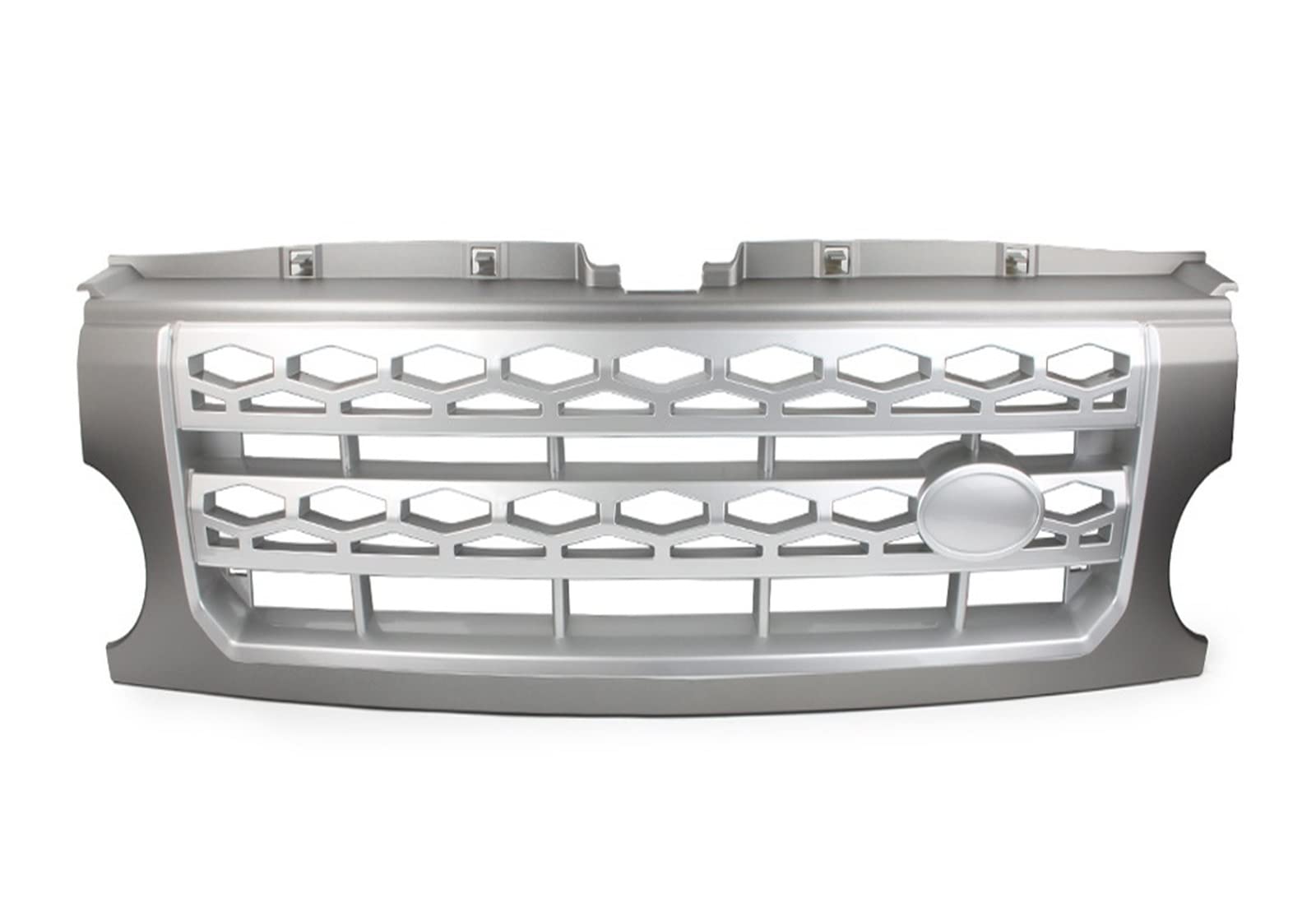 Front Kühlergrille Auto Frontgrill Auto-Frontgrill Für Die Stoßstange Für Land Für Rover Für Discovery 3 LR3 2005 2006 2007 2008 2009 Schwarz Glänzender ABS-Kunststoff-Kühlergrill(B) von AJHJET