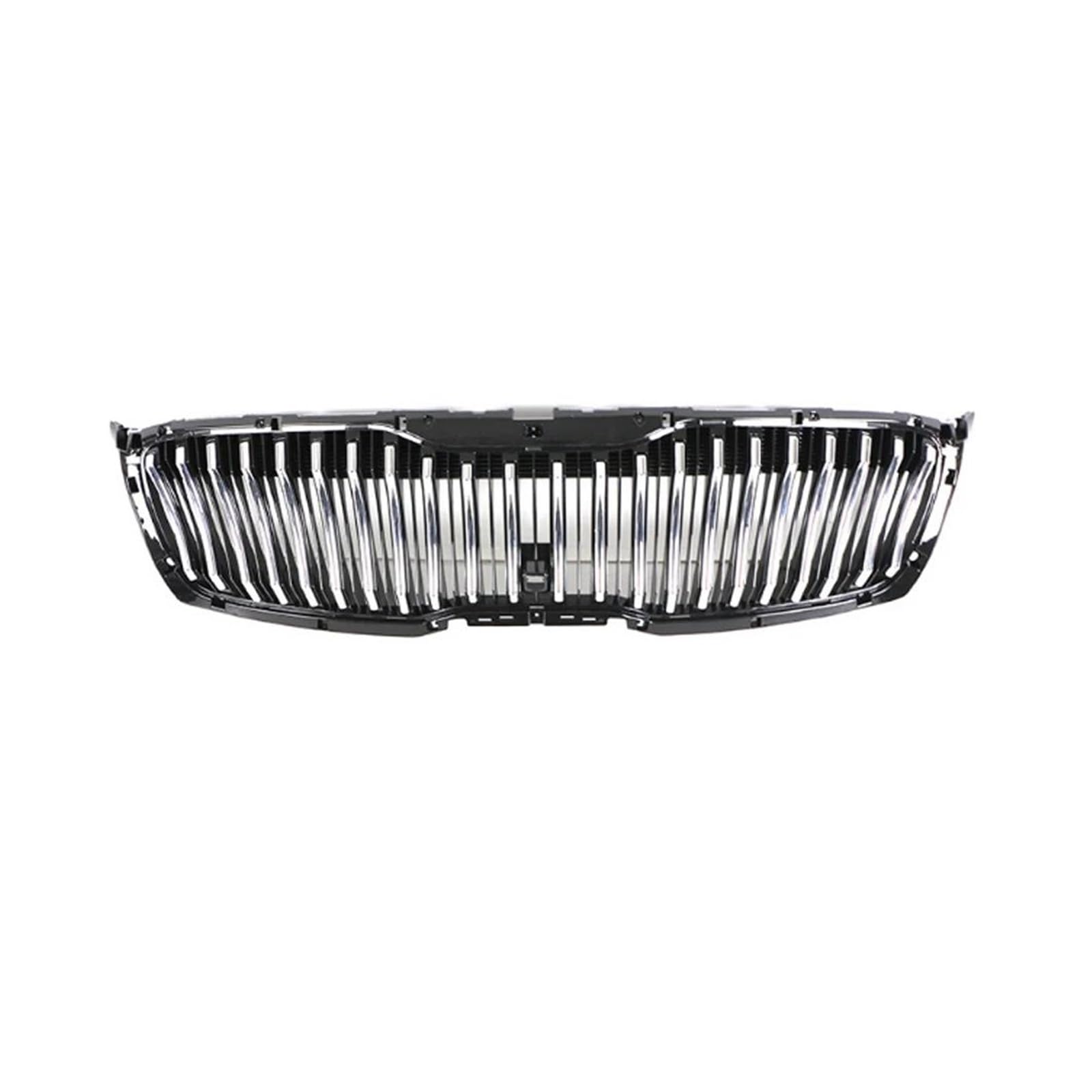 Front Kühlergrille Auto Frontgrill Autozubehör ABS Frontstoßstangengrill Mittelverkleidung Styling Oberer Renngrill Für KIA Für Sorento 2018 2019 2020 2021(Silber) von AJHJET