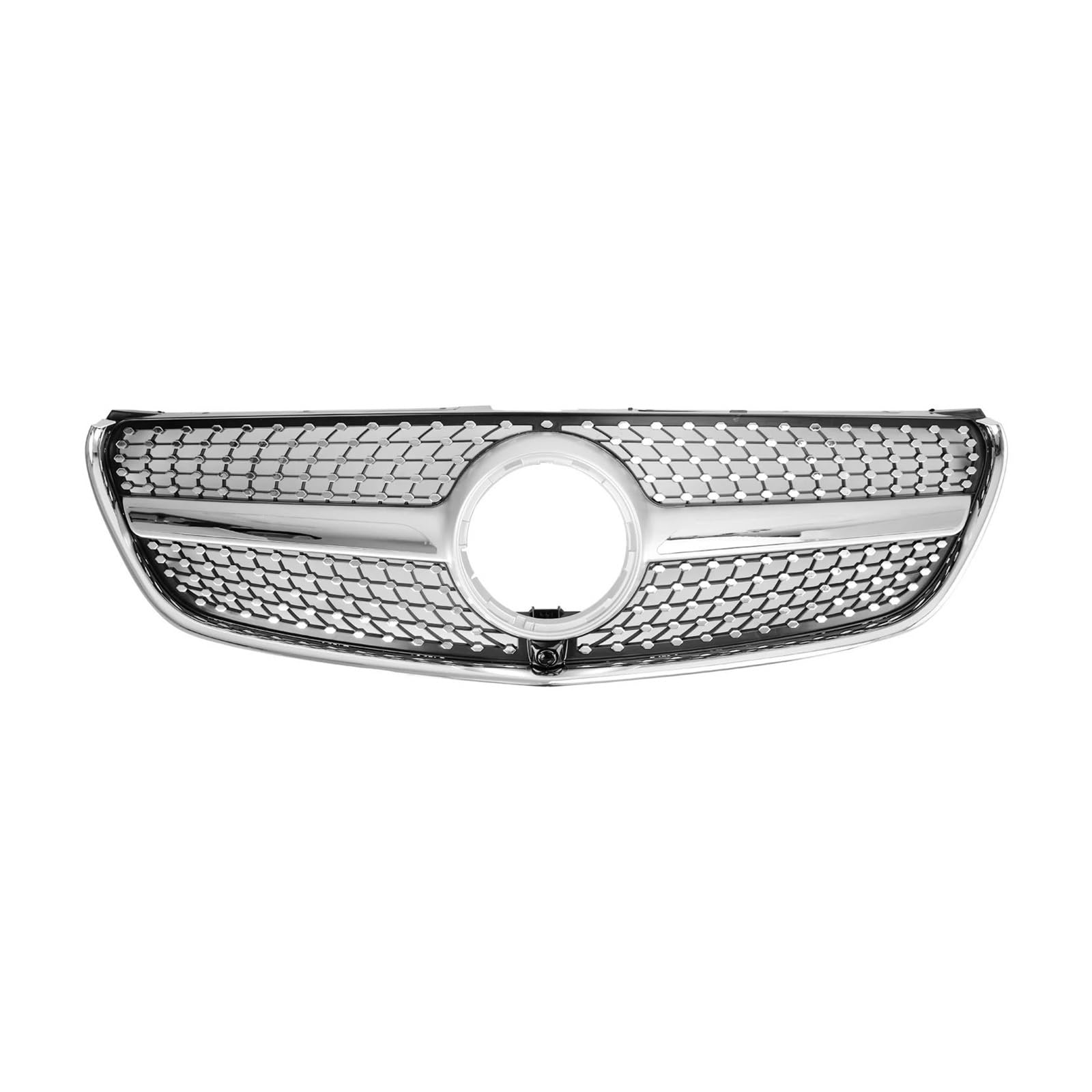 Front Kühlergrille Auto Frontgrill Diamant-Front-Obergrill-Grill Für Benz V-Klasse W447 2014-2015 2016 2017 2018 03.2019 Autozubehör von AJHJET