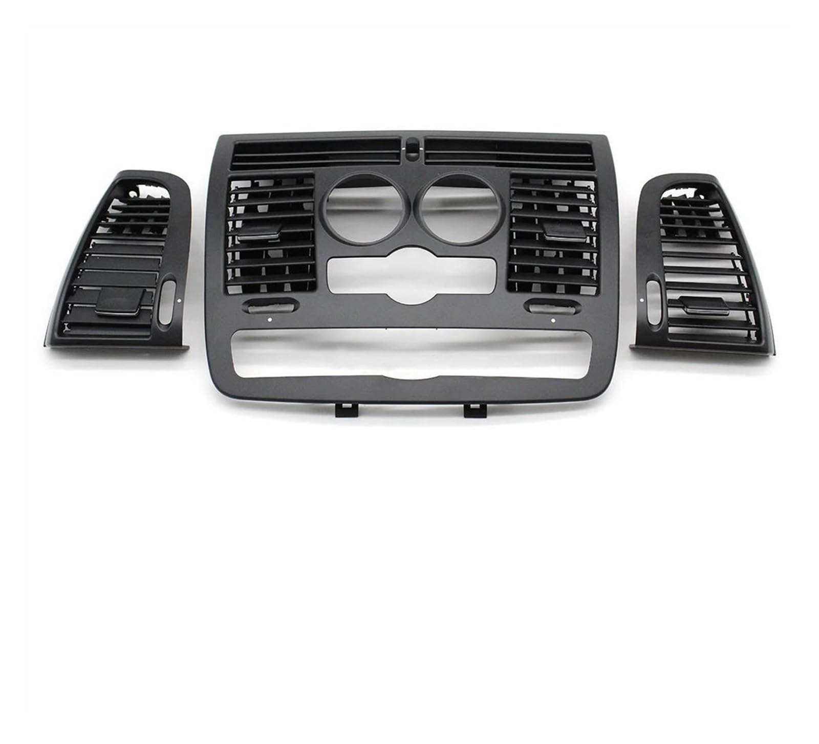 Front Kühlergrille Auto Frontgrill Front Dash Zentrale Links Rechts Klimaanlage Ac Vent Grill Abdeckung Für Benz Für Vito Für Viano W636 W639 6368300200 6368300300 2010-2015(Model A 3PCS Set) von AJHJET