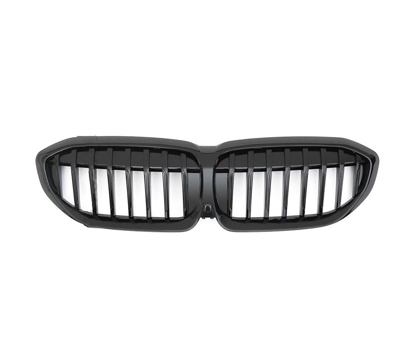 Front Kühlergrille Auto Frontgrill Front Kühlergrill Niere Grill Tuning Mesh Für 3 G20 G21 2019 2020 2021 2022 318i 320i 320d 340i 330i 340d(1 Slat Glossy Black) von AJHJET