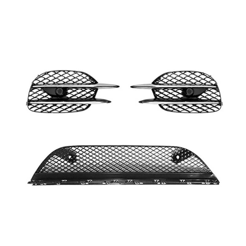 Front Kühlergrille Auto Frontgrill Front Lower Grill Grille Stoßstange Kühler Air Intake Grid Für Benz S Klasse W222 S450L S500L S560 Für 4MATIC A2228857100 2018 2019 2020(Full Set) von AJHJET