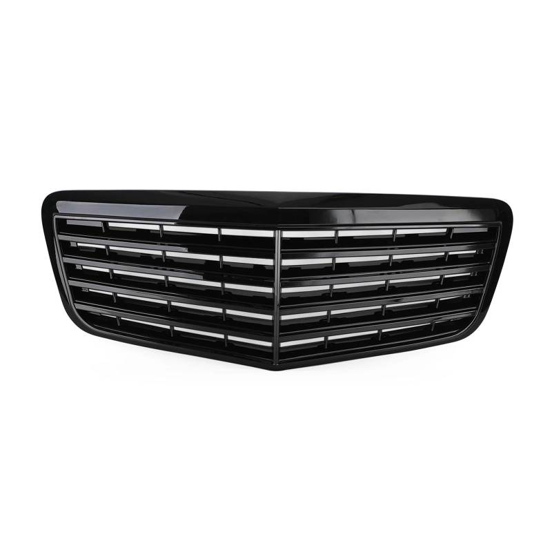 Front Kühlergrille Auto Frontgrill Frontgrill Center Hood Grille Stoßstange Für Benz W211 E350 500 2007-2008 2009 Für AMG Auto Zubehör Glanz Schwarz von AJHJET