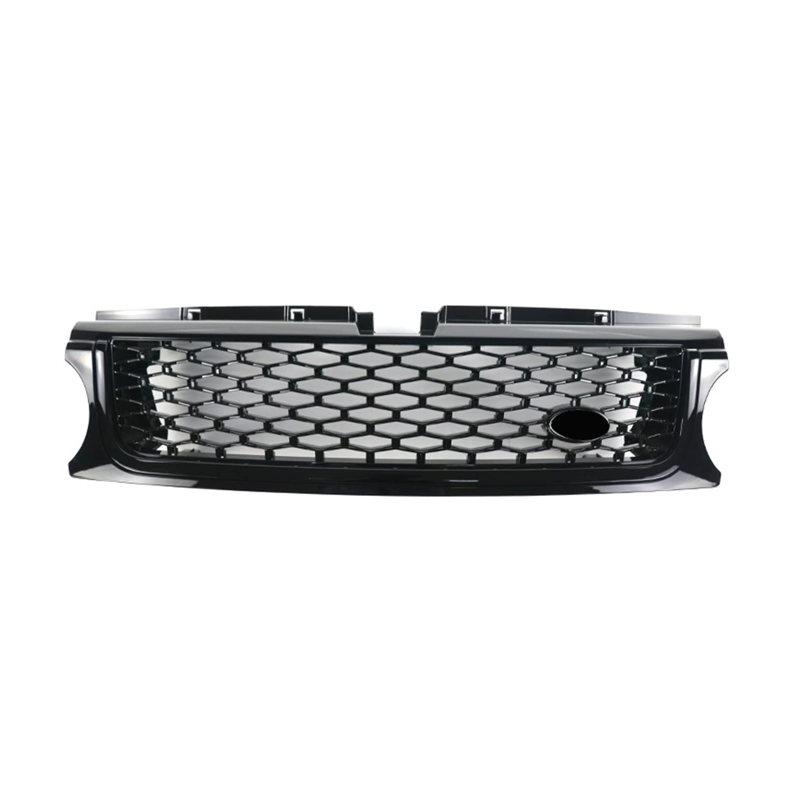 Front Kühlergrille Auto Frontgrill Frontgrill Für Die Stoßstange Für Land Für Rover Für Range Für Rover Sport L320 2010 2011 2012 2013 ABS-Autogrill-Upgrade Autobiografie-Stil(All Black) von AJHJET