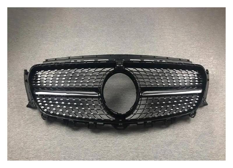 Front Kühlergrille Auto Frontgrill Frontgrill Für Stoßstange, Für Benz W213 C238 A238 E-Klasse E300 E200 E260 2016–2017 2018 2019 2020 E63 GT Diamant-Stil(Diamond Glossy Black) von AJHJET