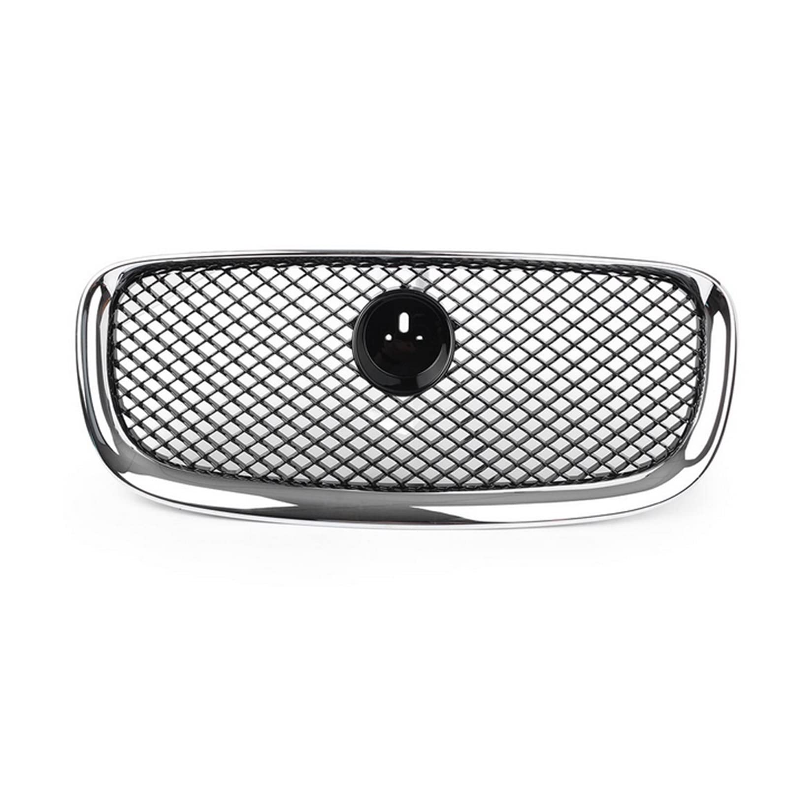 Front Kühlergrille Auto Frontgrill Frontgrill Mittelteil Styling Oberer Grill Für Jaguar X260 XF XF-R 2012 2013 2014 2015 Frontgrill Autozubehör(A Grille Emblem) von AJHJET