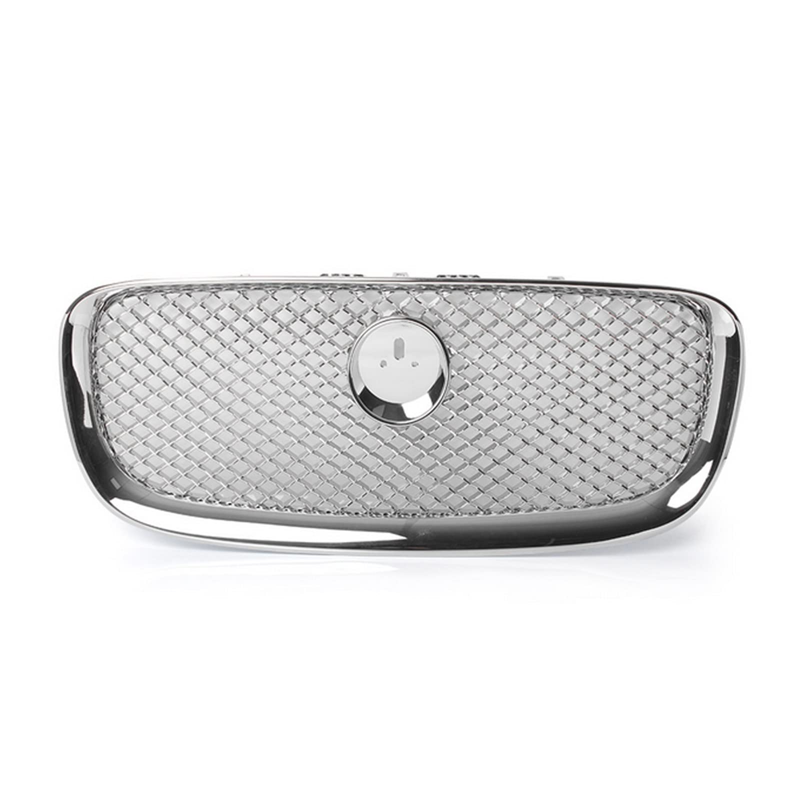 Front Kühlergrille Auto Frontgrill Frontgrill Mittelteil Styling Oberer Grill Für Jaguar X260 XF XF-R 2012 2013 2014 2015 Frontgrill Autozubehör(C Grille Emblem) von AJHJET