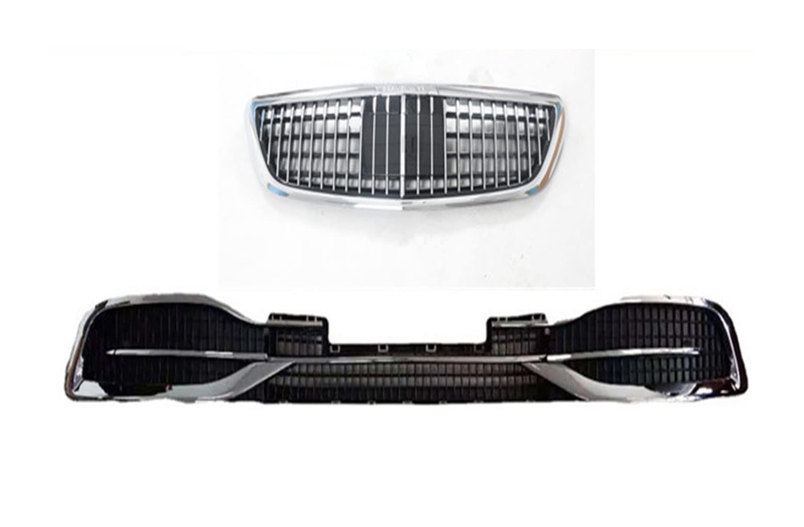 Front Kühlergrille Auto Frontgrill Frontschürze Racing Grille Für Benz W447 V-klasse 2020 2021 Stil Körper Kit Grille Geändert von AJHJET