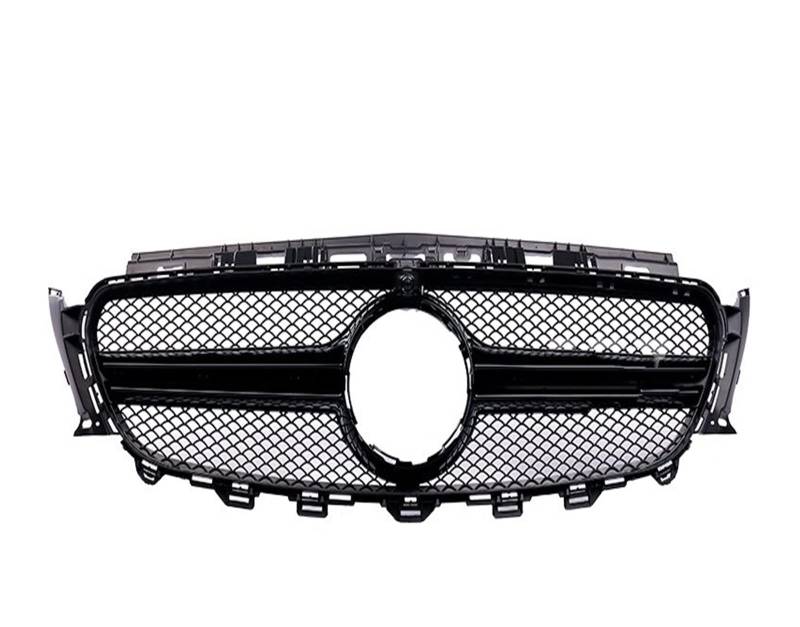 Front Kühlergrille Auto Frontgrill Frontstoßstangengrill Im Grillstil Für Benz E53 Für AMG Line E-Klasse W213 C238 180 260 300 320 350 Kühlergrill 2016 2017 2018+ Frontgrill(Schwarz) von AJHJET