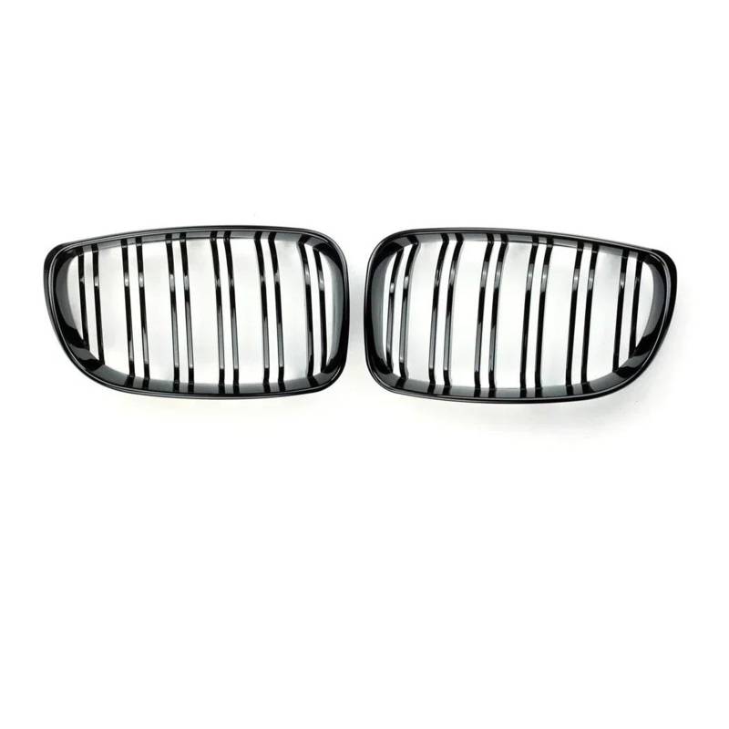 Front Kühlergrille Auto Frontgrill Für 1er E81 E87 2004-2008 2009 2010 2011 Grillabdeckung Vorderer Unterer Stoßfänger Nieren-Facelift-Kühlergrill 128I 130I 135I Schwarz Glänzend(08-11) von AJHJET