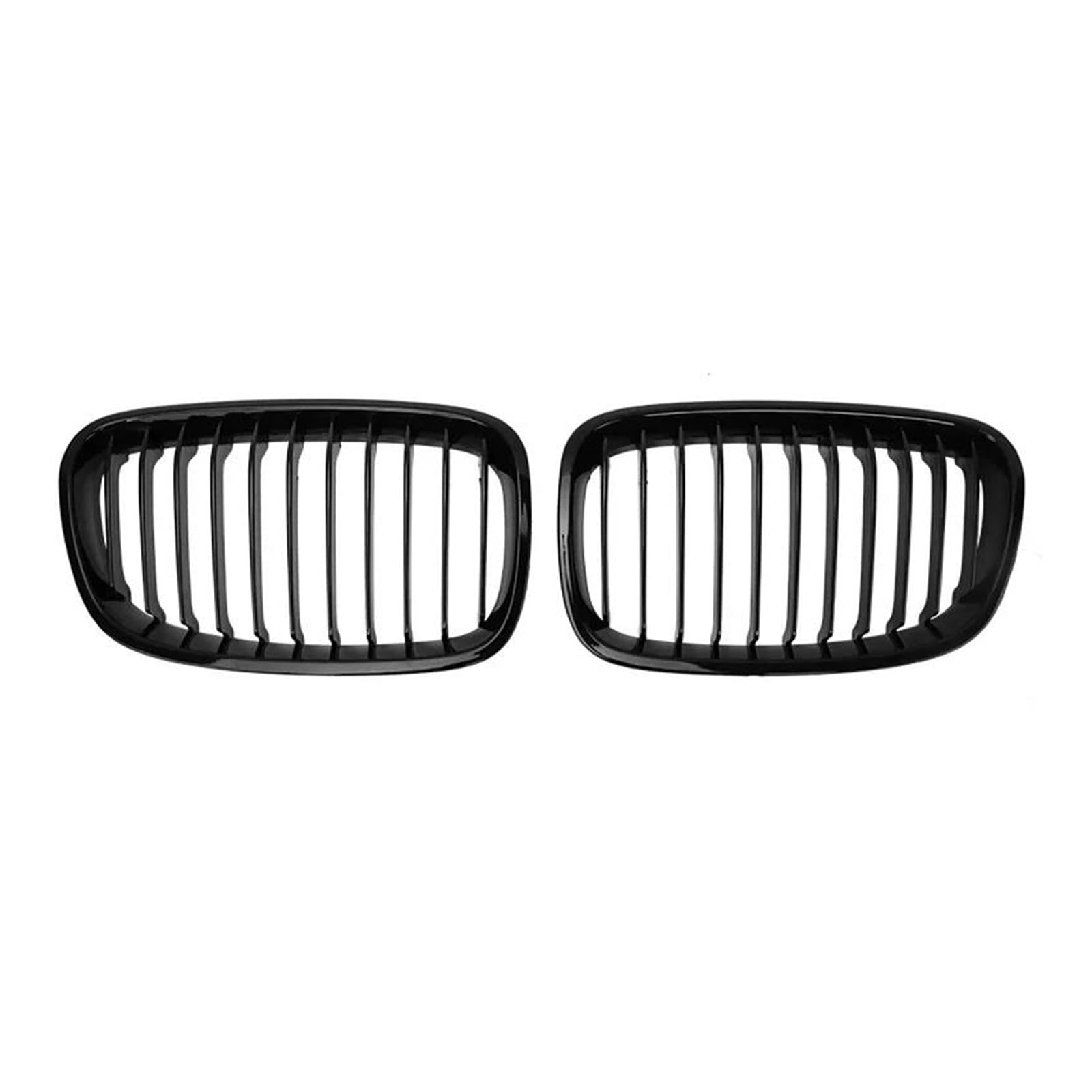 Front Kühlergrille Auto Frontgrill Für 1er F20 F21 116i 118i 2011-2012 2013 2014 Kühlergrill Auto Frontgrill Nierengitter Glanzschwarz Renngrill Zubehör von AJHJET