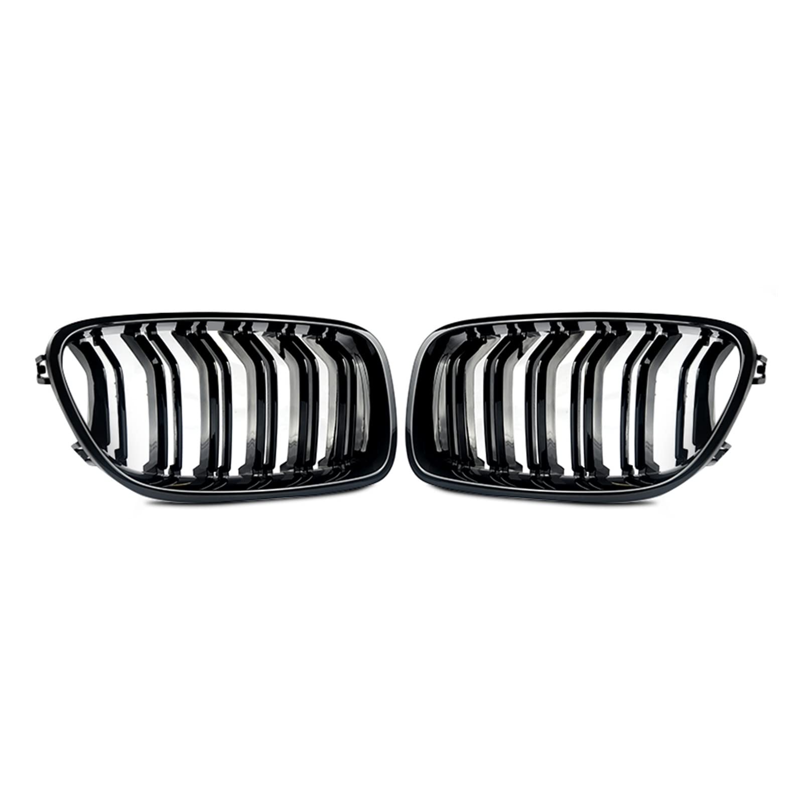 Front Kühlergrille Auto Frontgrill Für 5 Series F10 F11 M5 Frontstoßstangengrill Doppel 2010 2011 2012 2013 2014 2015 2016 Breiter Nierengrill 520d 530d 540i 528i 535i(Style A) von AJHJET