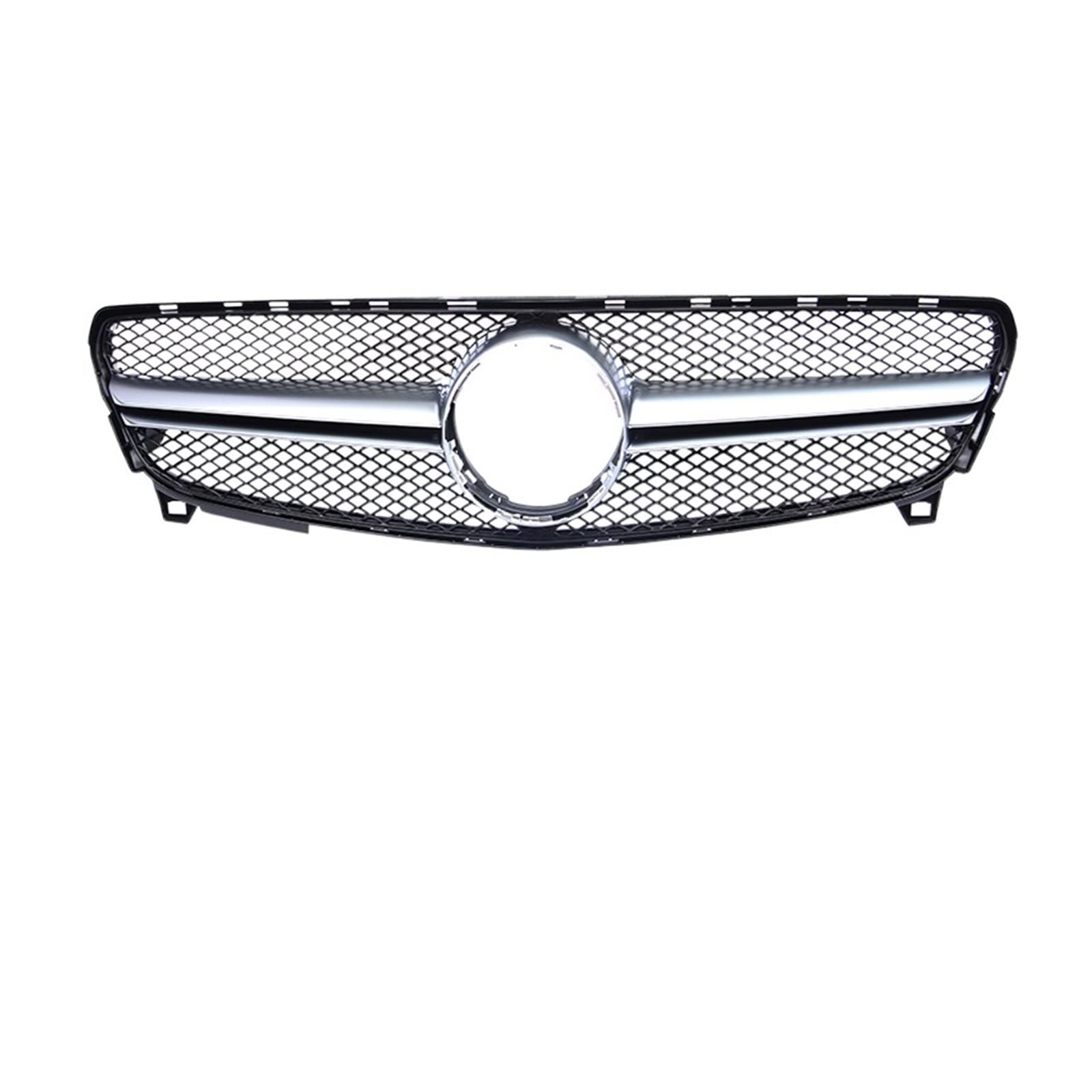 Front Kühlergrille Auto Frontgrill Für A-Klasse W176 A45 2016 2017 2018 Gt Diamond Für GTR Grill Kühlergrill A45 A180 A200 A260 Kühlergrill Frontgrill(A Silver) von AJHJET