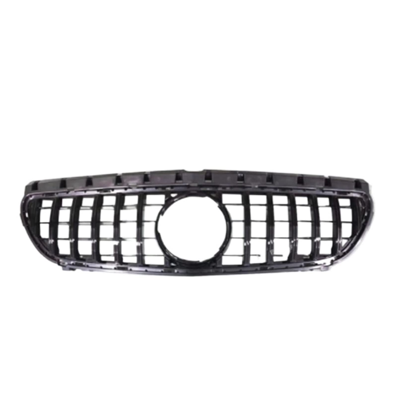 Front Kühlergrille Auto Frontgrill Für B-Klasse W246 2012 2013 2014 2015 2016 2017 2018 2019 B180 B200 B250 B220 Diamond GT Grille Schwarz Silber Frontstoßstangengrill(Black 15-19) von AJHJET