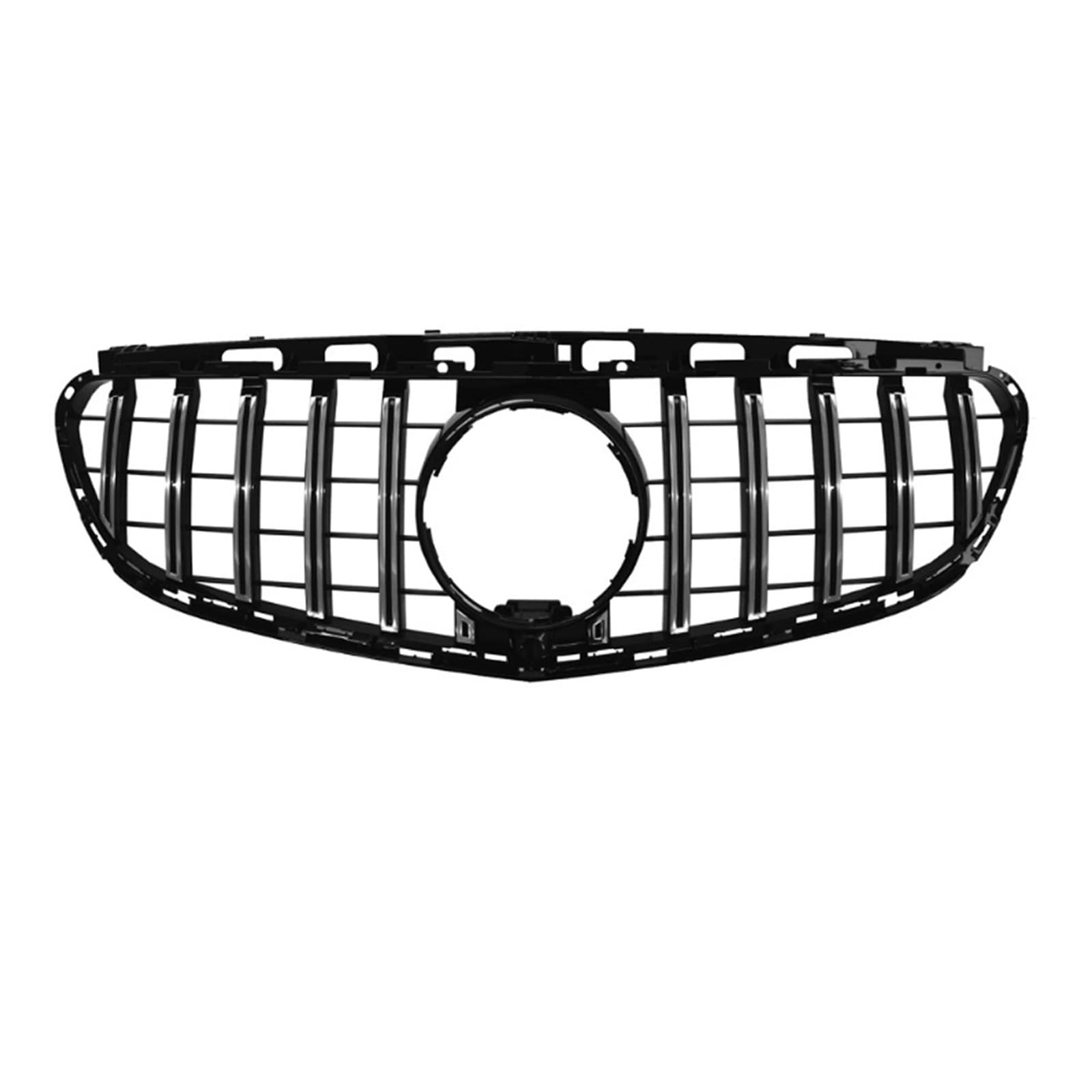 Front Kühlergrille Auto Frontgrill Für Benz E-Klasse W212 S212 2009 2010 2011 2012 2013 2014 2015 2016 Kühlergrill Mitte Net Grills Montage Rahmen Abdeckung Decor Teile(2013-2016 Silver B) von AJHJET