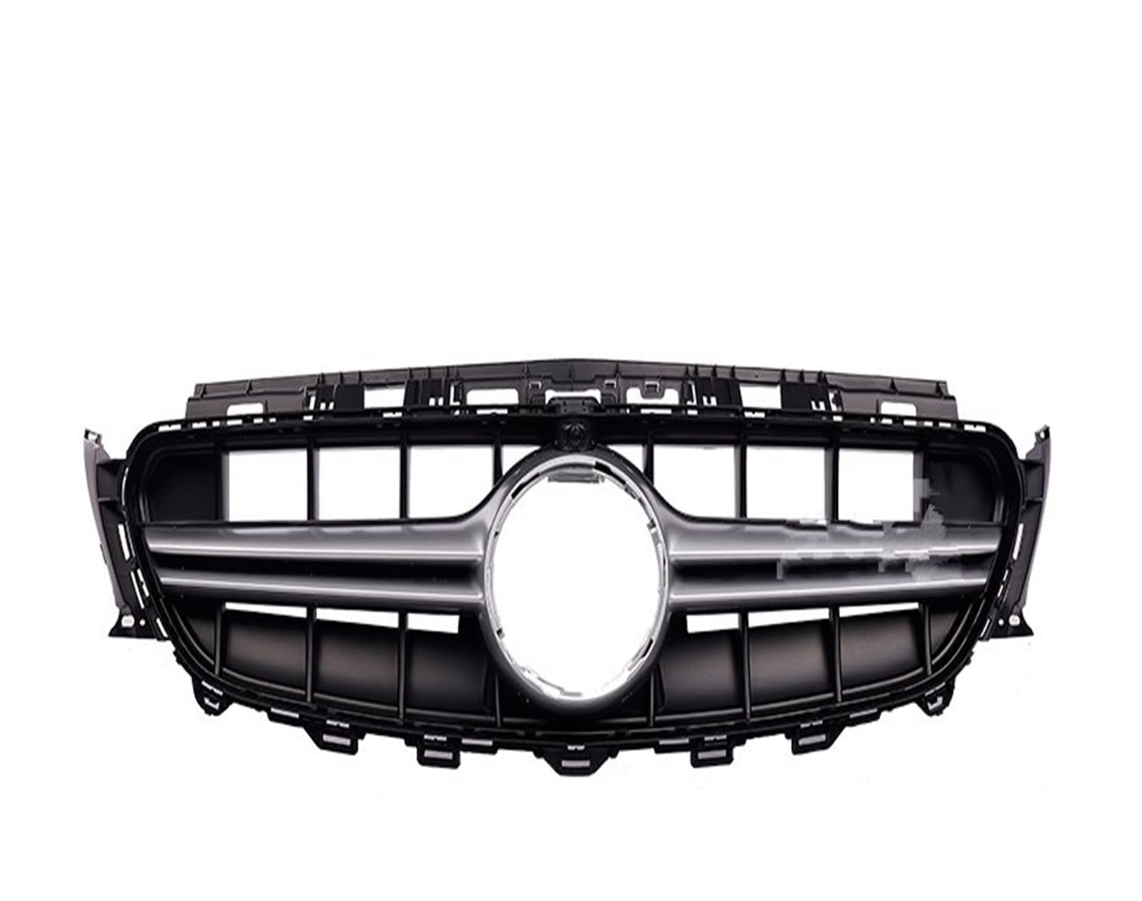 Front Kühlergrille Auto Frontgrill Für Benz E63 Für AMG Line E-Klasse W213 C238 180 260 300 320 350 Kühlergrill 2016 2017 2018+ Frontgrill Frontstoßstangengrill Stil(Silber) von AJHJET