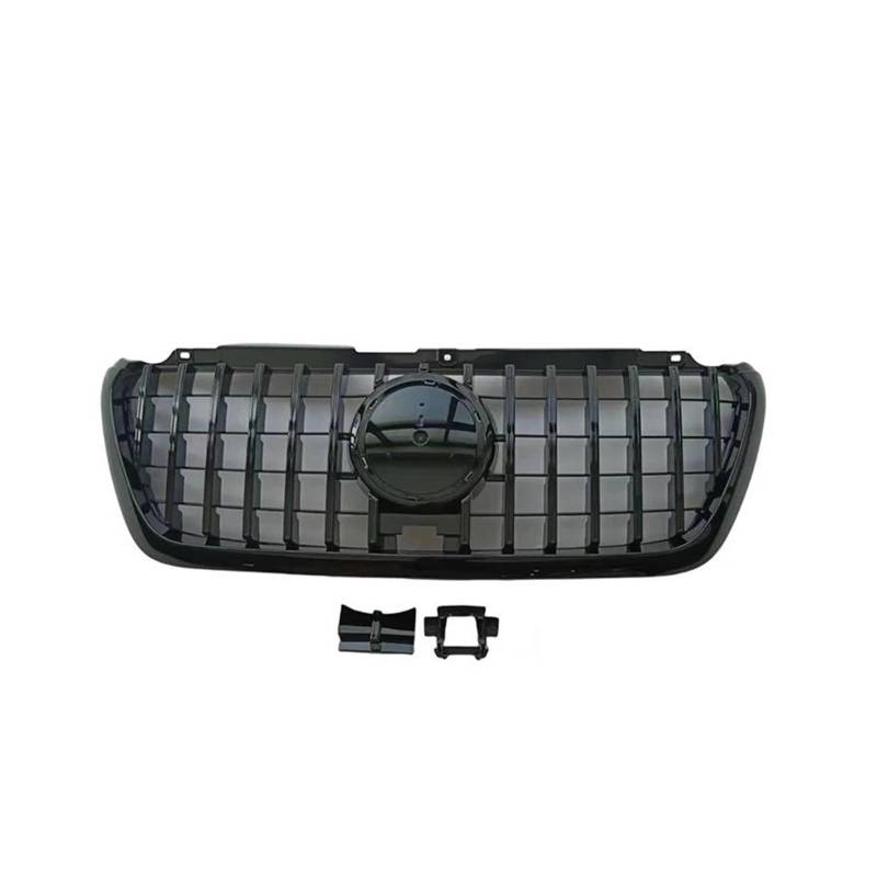 Front Kühlergrille Auto Frontgrill Für Benz Für Sprinter W907 2018 2019 2020 2021 2022 2023 Tuning Grills Front Stoßstange Grille Haube Grill(Schwarz) von AJHJET