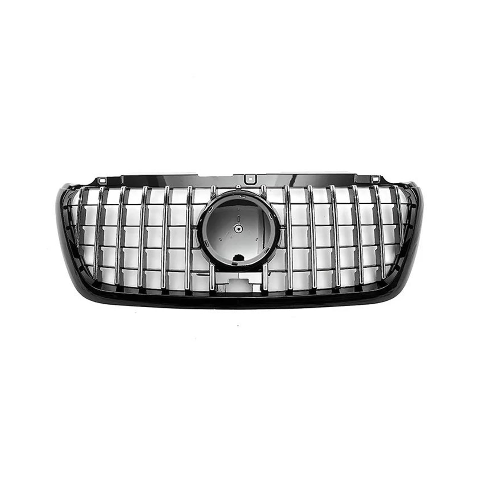 Front Kühlergrille Auto Frontgrill Für Benz Für Sprinter W907 2018 2019 2020 2021 2022 2023 Tuning Grills Front Stoßstange Grille Haube Grill(Silber) von AJHJET