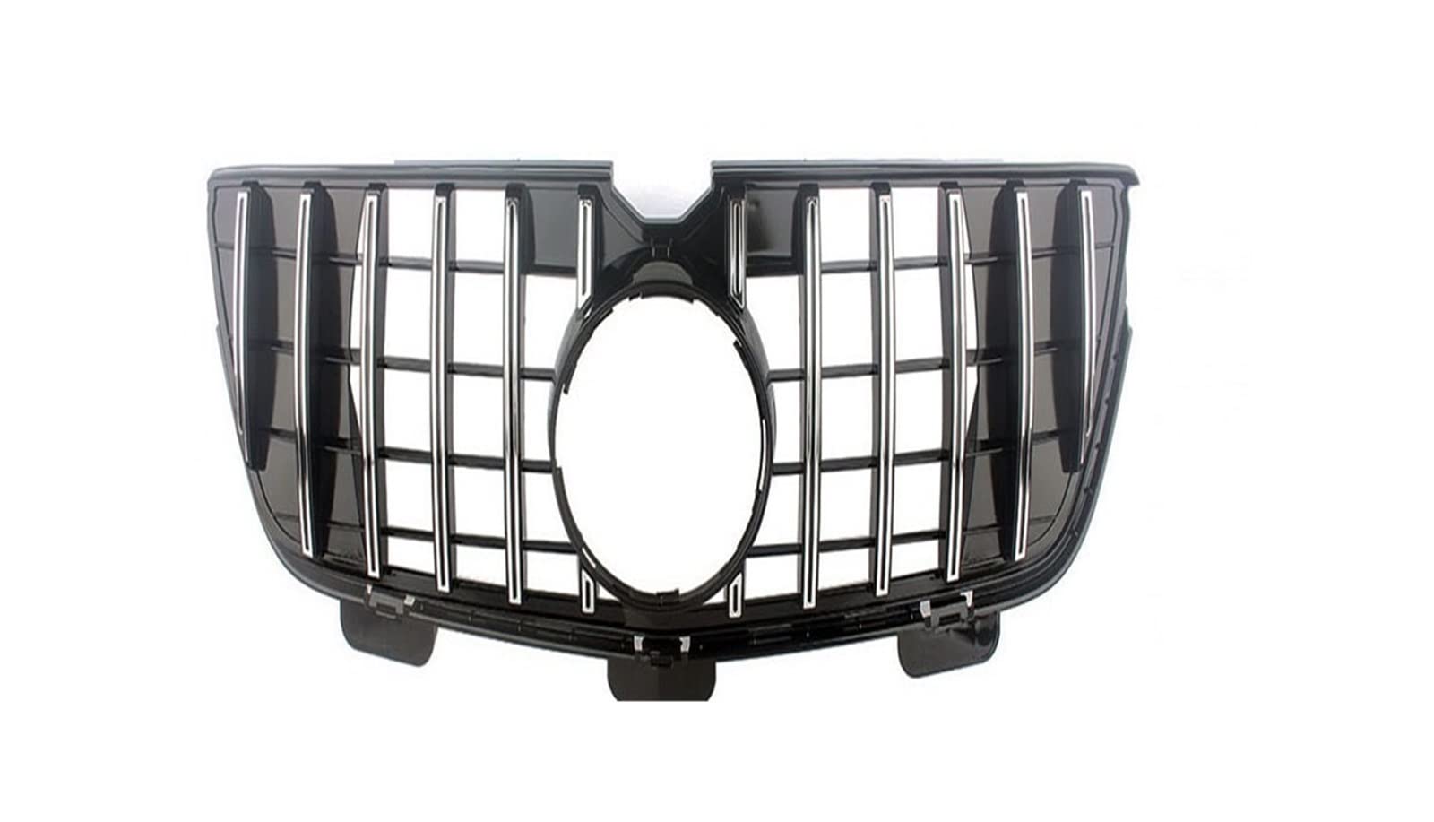 Front Kühlergrille Auto Frontgrill Für Benz GL-Klasse X164 2007 2008 2009 2010 2011 2012 Auto Vorderen Stoßfänger Racing Grill Billet Grille Abdeckung(2010-2012 Two Fins-3) von AJHJET