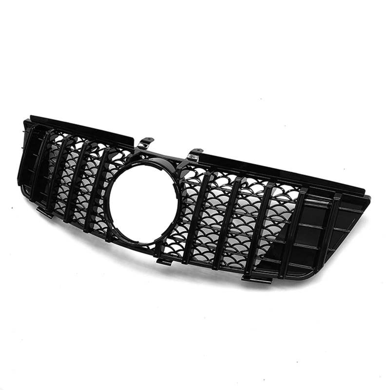 Front Kühlergrille Auto Frontgrill Für Benz ML Klasse W164 2005 2006 2007 2008 GT Auto Kühlergrill Racing Grills Auto Oberen Ersatz Stoßstange Auto Kit Haube Mesh Grid von AJHJET