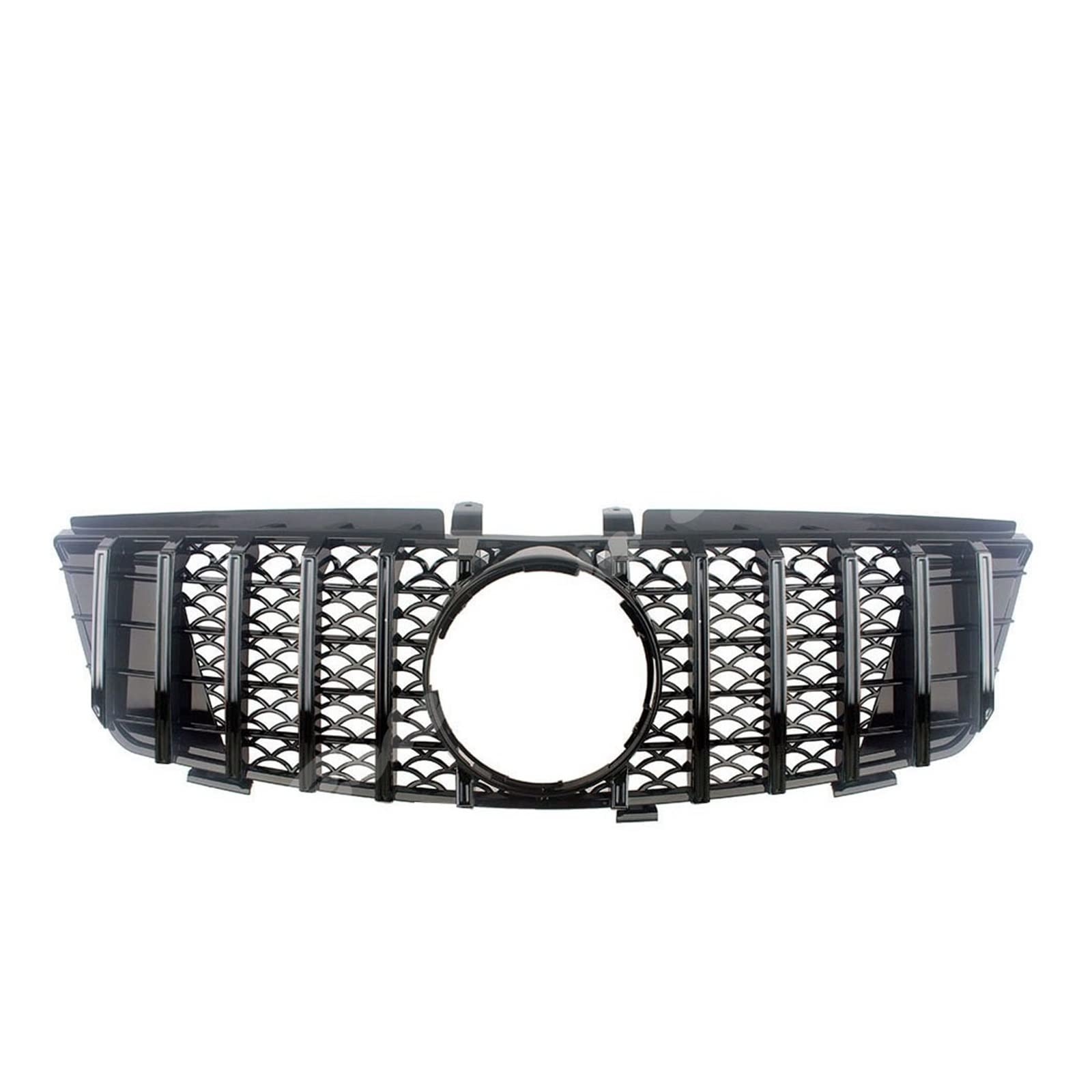 Front Kühlergrille Auto Frontgrill Für Benz W164 ML-Klasse Auto Front Racing Oberen Stoßfänger Gitter ML280 ML320 ML350 ML420 ML500 2005 2006-2008 2009-2011(2006-2008-c) von AJHJET